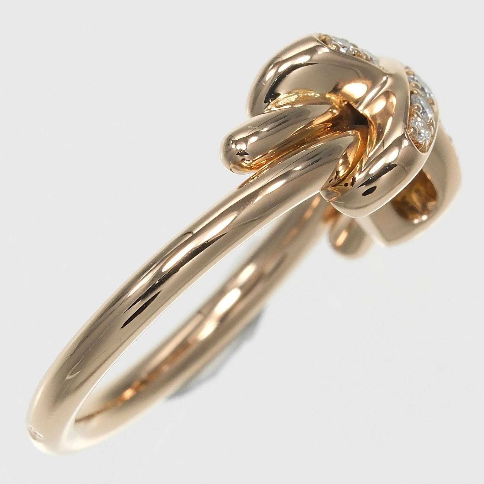 Other Chaumet Chaumet Liens Au750 Pink Gold Diamond Ring Precious Metal Ring DUTY FREE for USA Size ONE SIZE - 6 Thumbnail
