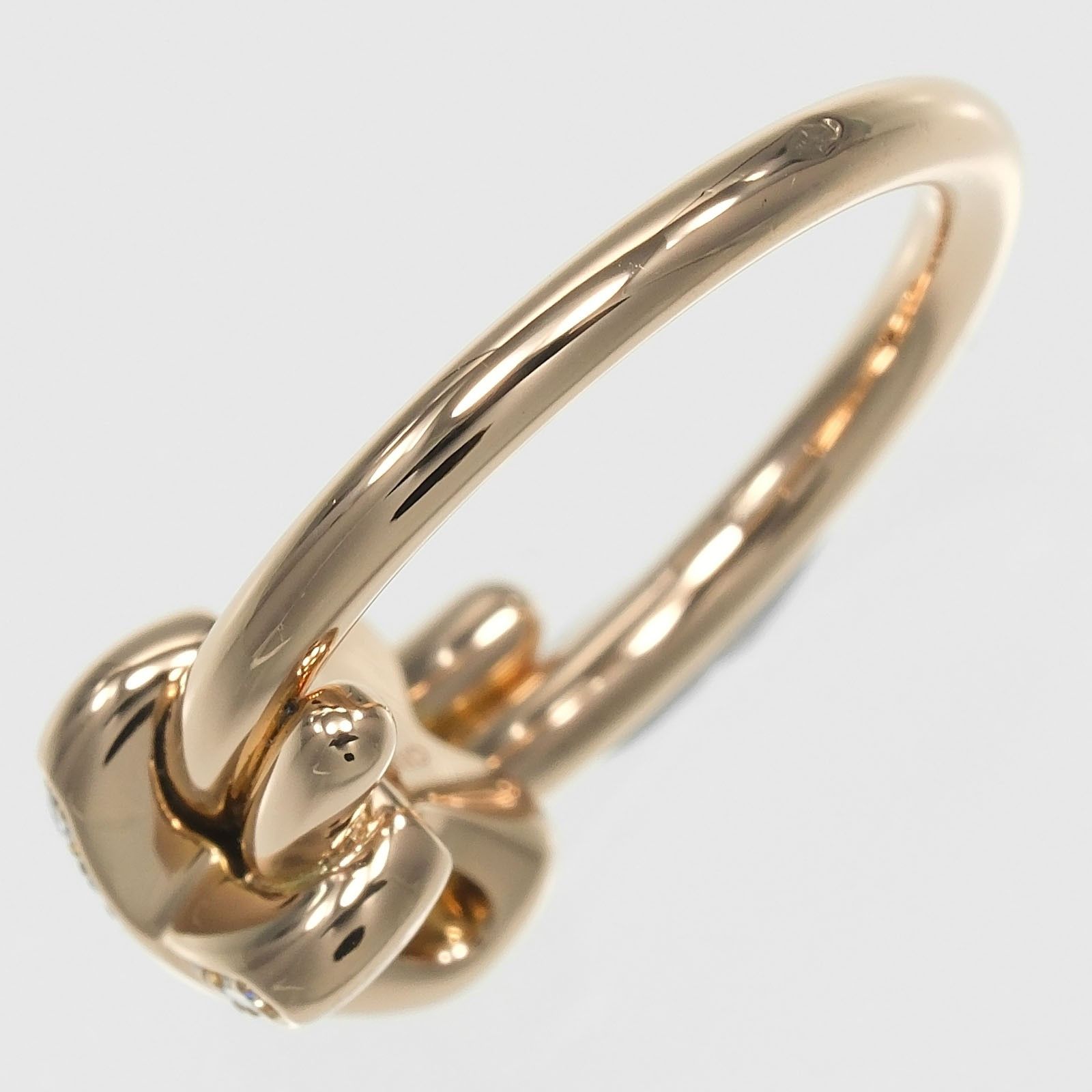 Other Chaumet Chaumet Liens Au750 Pink Gold Diamond Ring Precious Metal Ring DUTY FREE for USA Size ONE SIZE - 7 Thumbnail