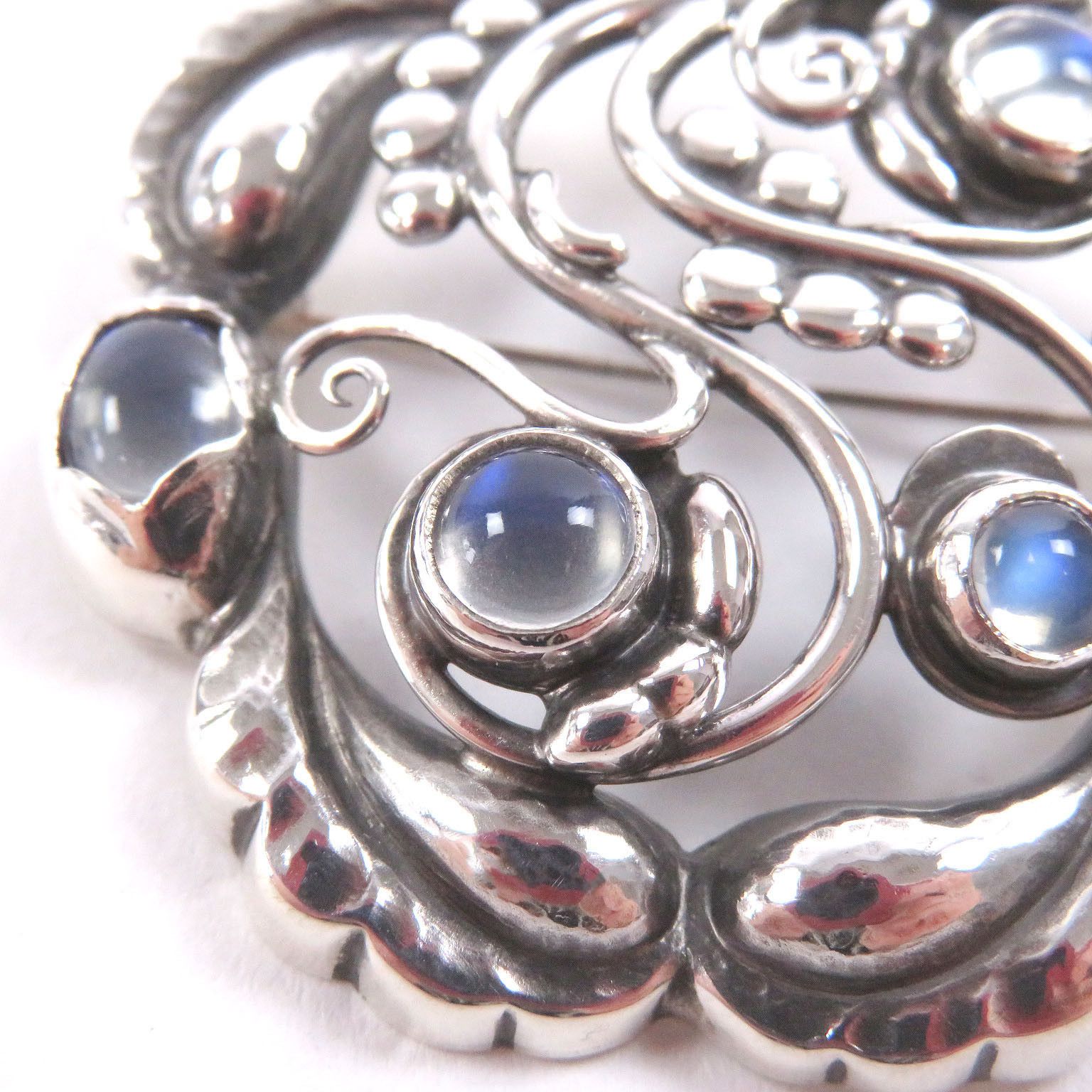 Other George Jensen Georg Jensen Blossom Silver Brooch Precious Metal Brooch 159 DUTY FREE for USA Size ONE SIZE - 7 Thumbnail