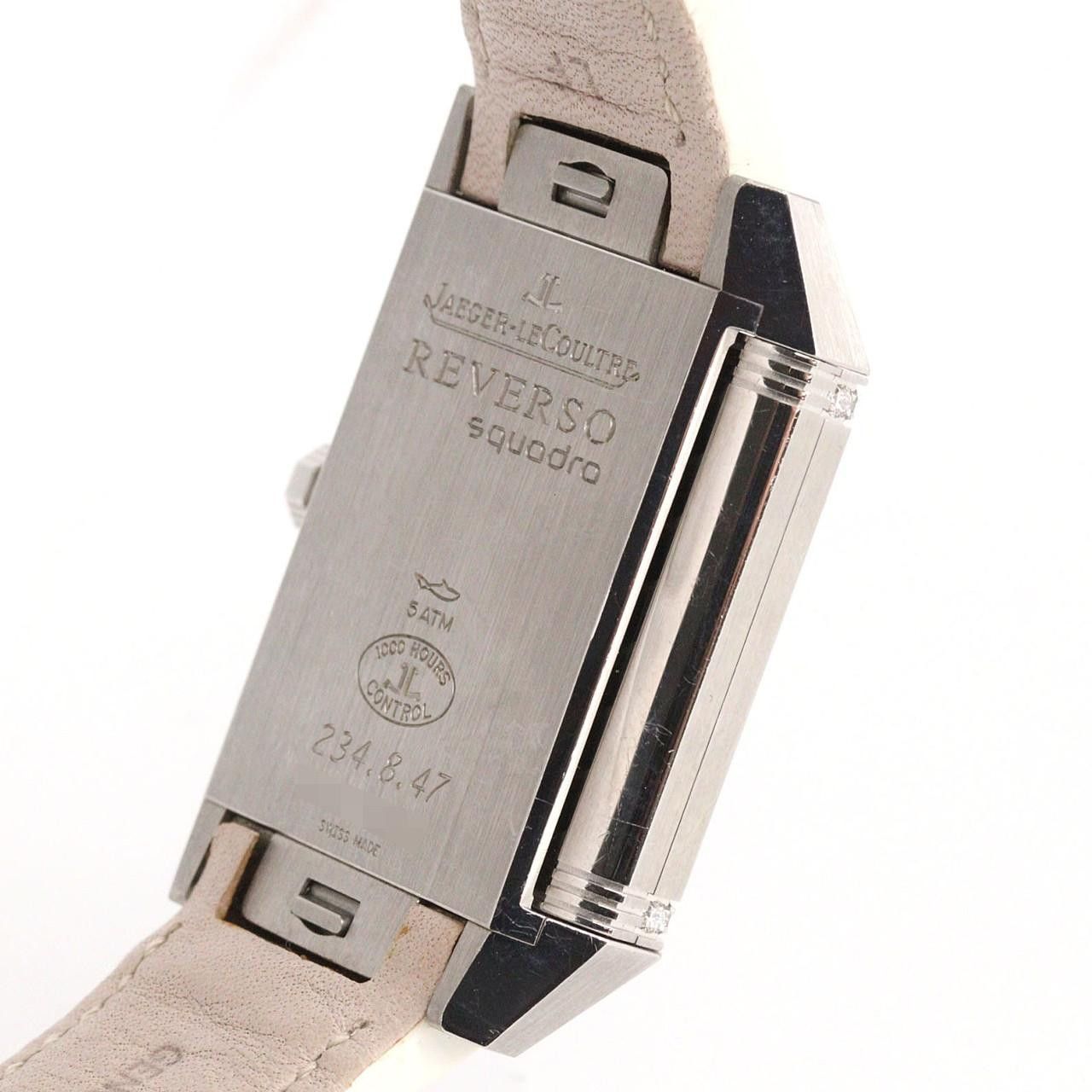 Other Jaeger-LeCoultre Jaeger-LeCoultre Reverso Squadra Lady Stainless Steel Metal Quartz 234.8.47/Q7038420 DUTY FREE for USA Size ONE SIZE - 7 Thumbnail