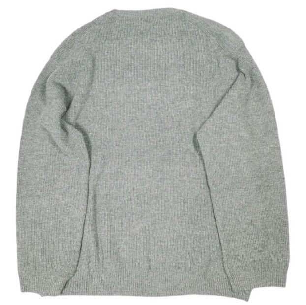 Other Yoji Yamamoto Yohji Yamamoto BLOCKING KNIT WITH ROUND NECK Wool Sweater Textile Tops MO-K43-184 DUTY FREE for USA Size ONE SIZE - 2 Thumbnail
