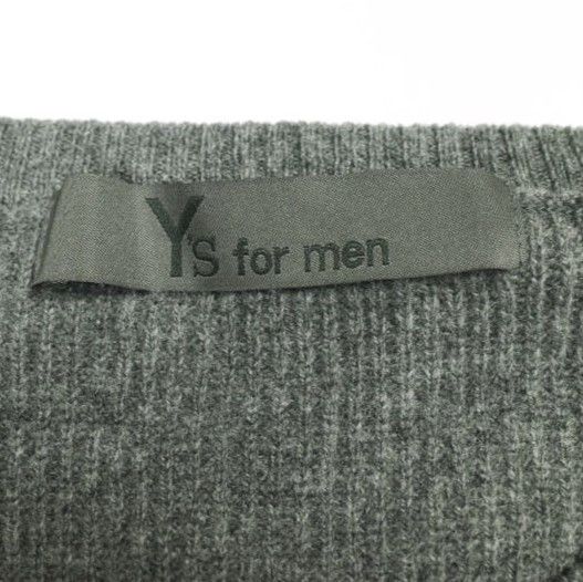 Other Yoji Yamamoto Yohji Yamamoto BLOCKING KNIT WITH ROUND NECK Wool Sweater Textile Tops MO-K43-184 DUTY FREE for USA Size ONE SIZE - 6 Thumbnail