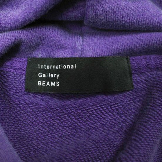 Other Beams International Gallery BEAMS Cotton Hoodie Textile Sweatshirts & Hoodies 23-13-0081-214 DUTY FREE for USA Size ONE SIZE - 4 Thumbnail