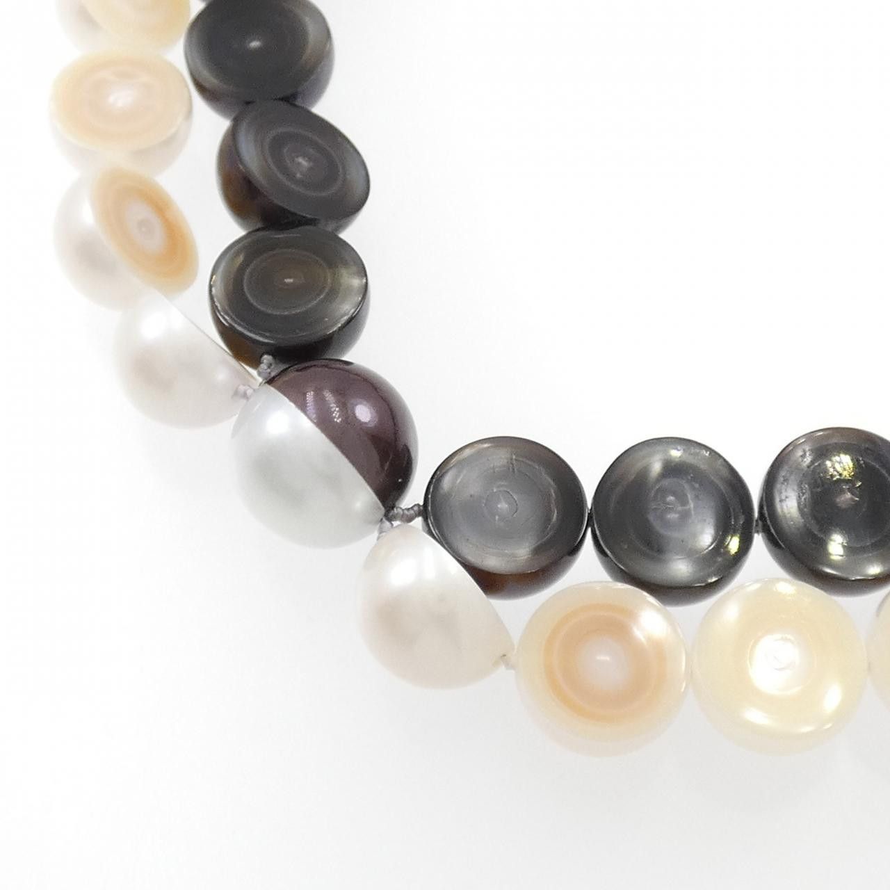 Other Tasaki Tasaki 750 Yellow Gold Freshwater Pearl Necklace Precious Metal Necklace UFCN1212 DUTY FREE for USA Size ONE SIZE - 4 Thumbnail