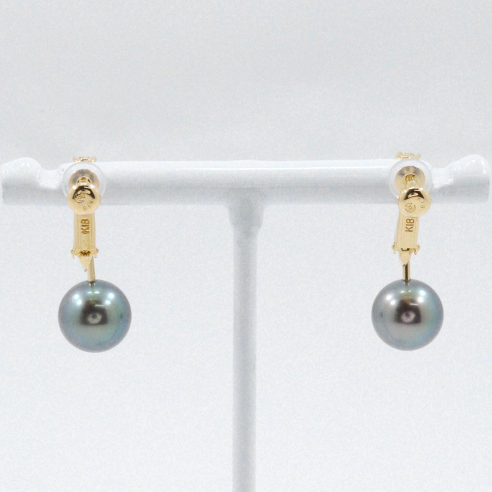 Other Tasaki TASAKI Au750 Pearl Diamond Earrings Precious Metal Earrings DUTY FREE for USA Size ONE SIZE - 3 Thumbnail