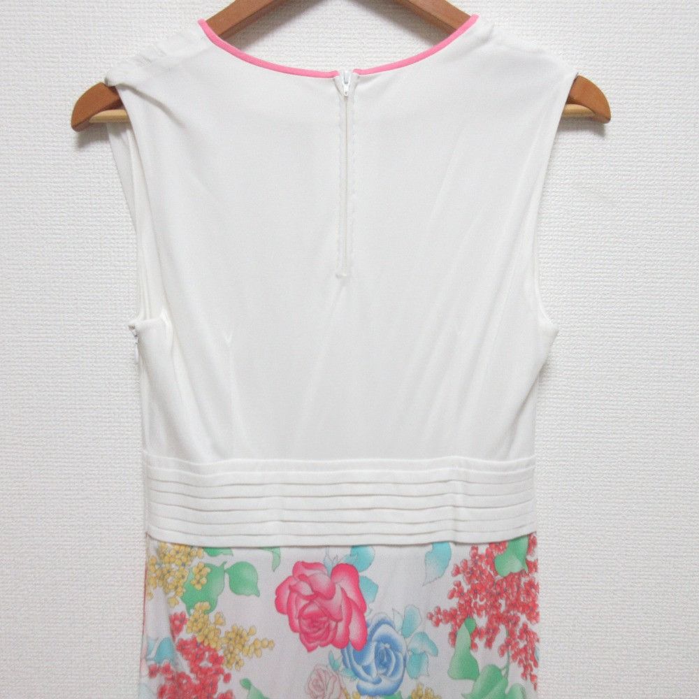 Other Leonard LEONARD Flower Print Stretch Dress Textile Dresses DUTY FREE for USA Size ONE SIZE - 4 Thumbnail