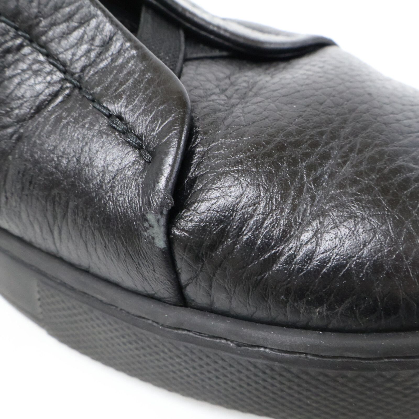 Other Zegna Zegna Triple Stitch Leather Sneakers Leather Shoes S46672 DUTY FREE for USA Size ONE SIZE - 9 Thumbnail