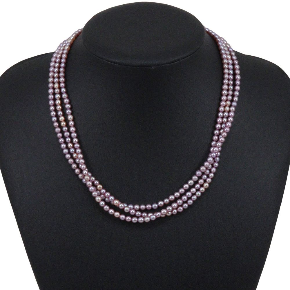 Other Tasaki Tasaki Baby Pearl Silver Pearl Necklace Precious Metal Necklace DUTY FREE for USA Size ONE SIZE - 2 Thumbnail