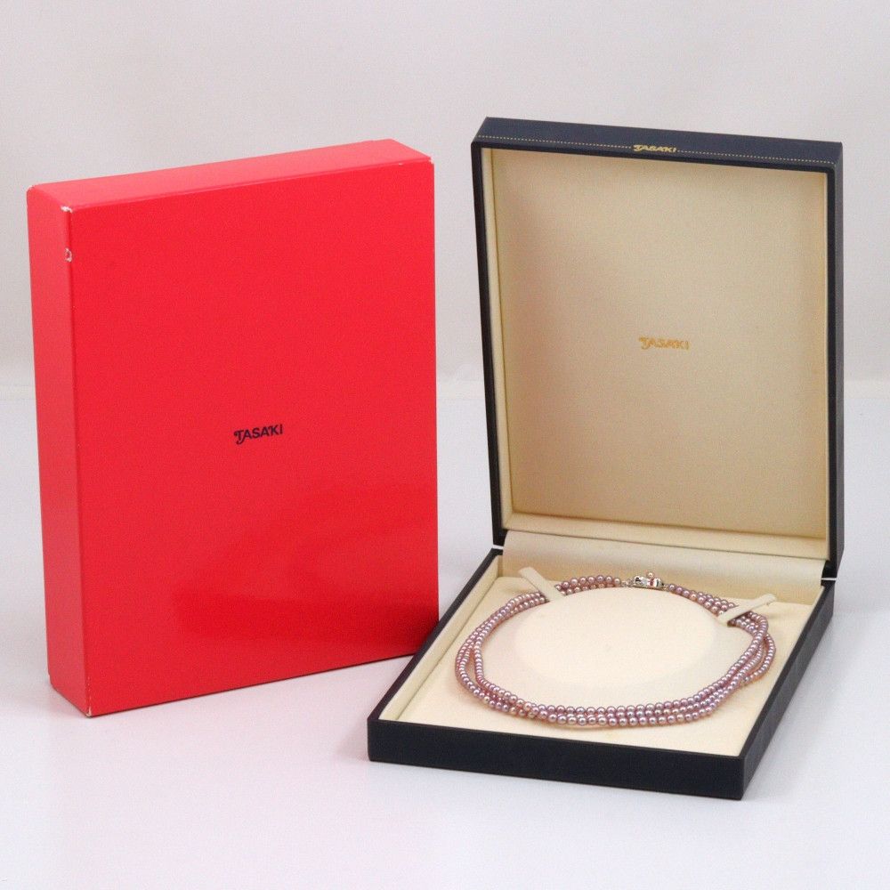 Other Tasaki Tasaki Baby Pearl Silver Pearl Necklace Precious Metal Necklace DUTY FREE for USA Size ONE SIZE - 8 Thumbnail