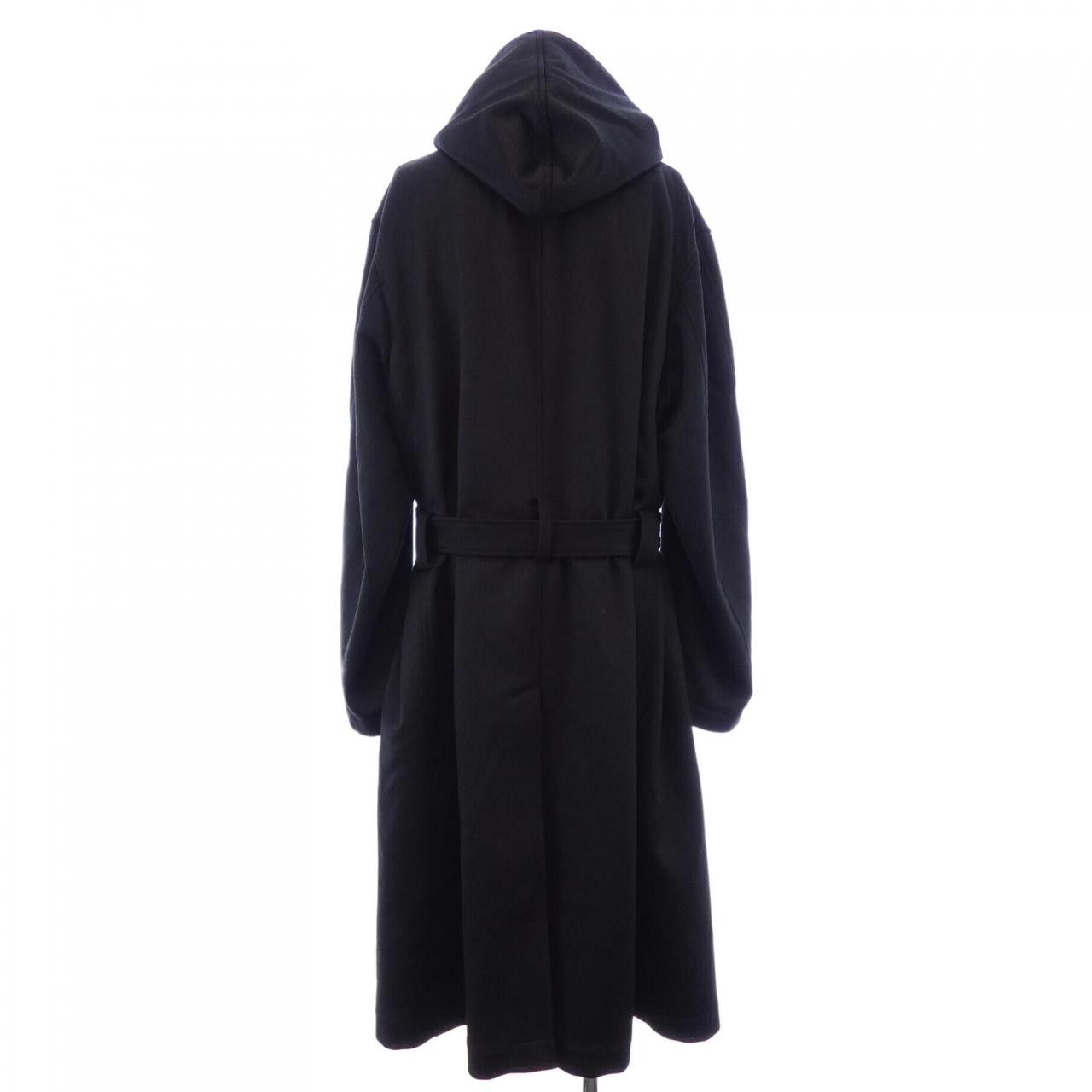 Other Yoji Yamamoto REGULATION Yohji Yamamoto Cashmere Blend Coat Textile Outerwear HJ-C03-142 DUTY FREE for USA Size ONE SIZE - 2 Thumbnail