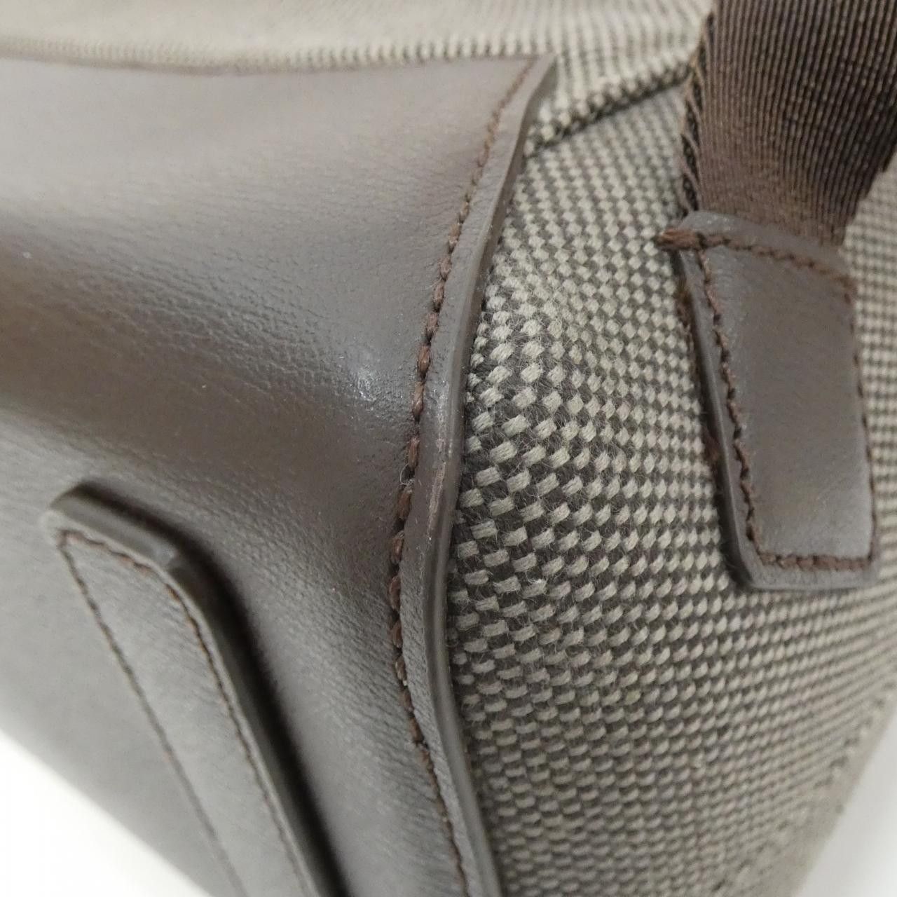 Other Dunhill Dunhill Canvas Leather Backpack Leather Backpack 24R3115HU236 DUTY FREE for USA Size ONE SIZE - 3 Thumbnail