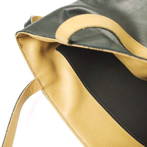 Other Beams BEAMS Planets Granada Tote Bag Leather Tote Bag Leather Tote Bag 60-62-0007-493 DUTY FREE for USA Size ONE SIZE - 6 Thumbnail