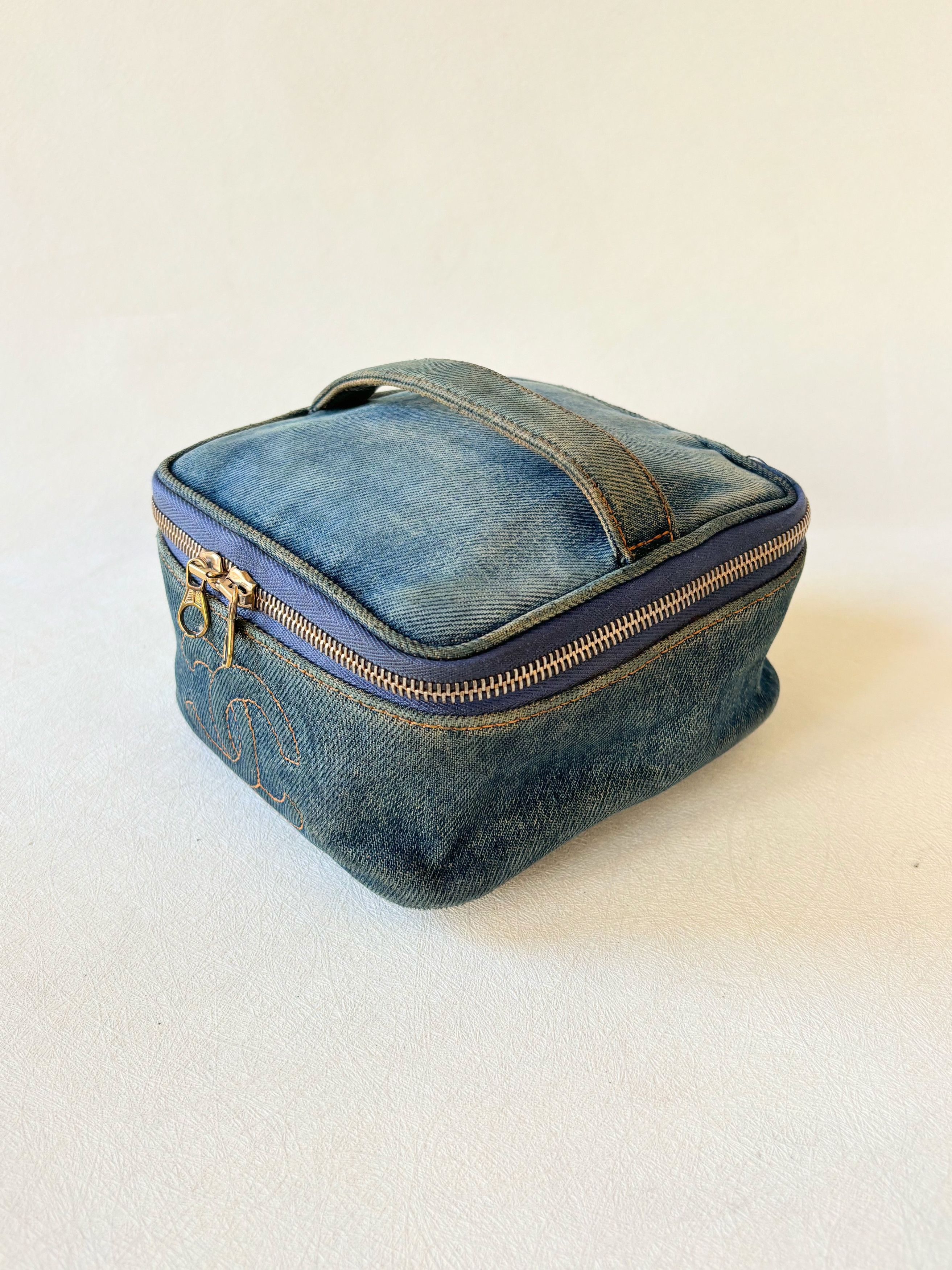 Chanel Vanity Case Denim Size ONE SIZE - 3 Thumbnail