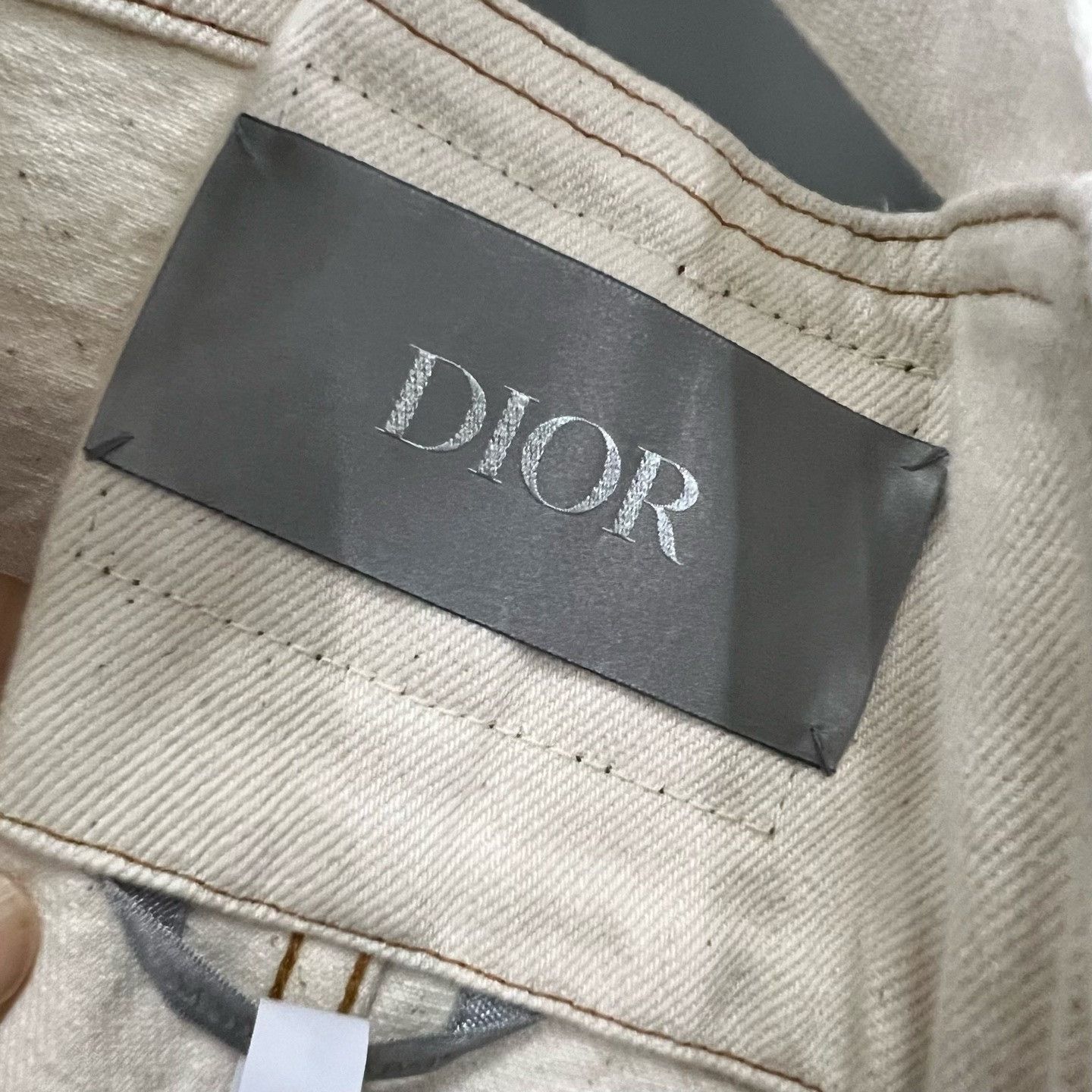 Dior Dior Collab Denim Jeans 28 Men Size US 28 / EU 44 - 6 Thumbnail