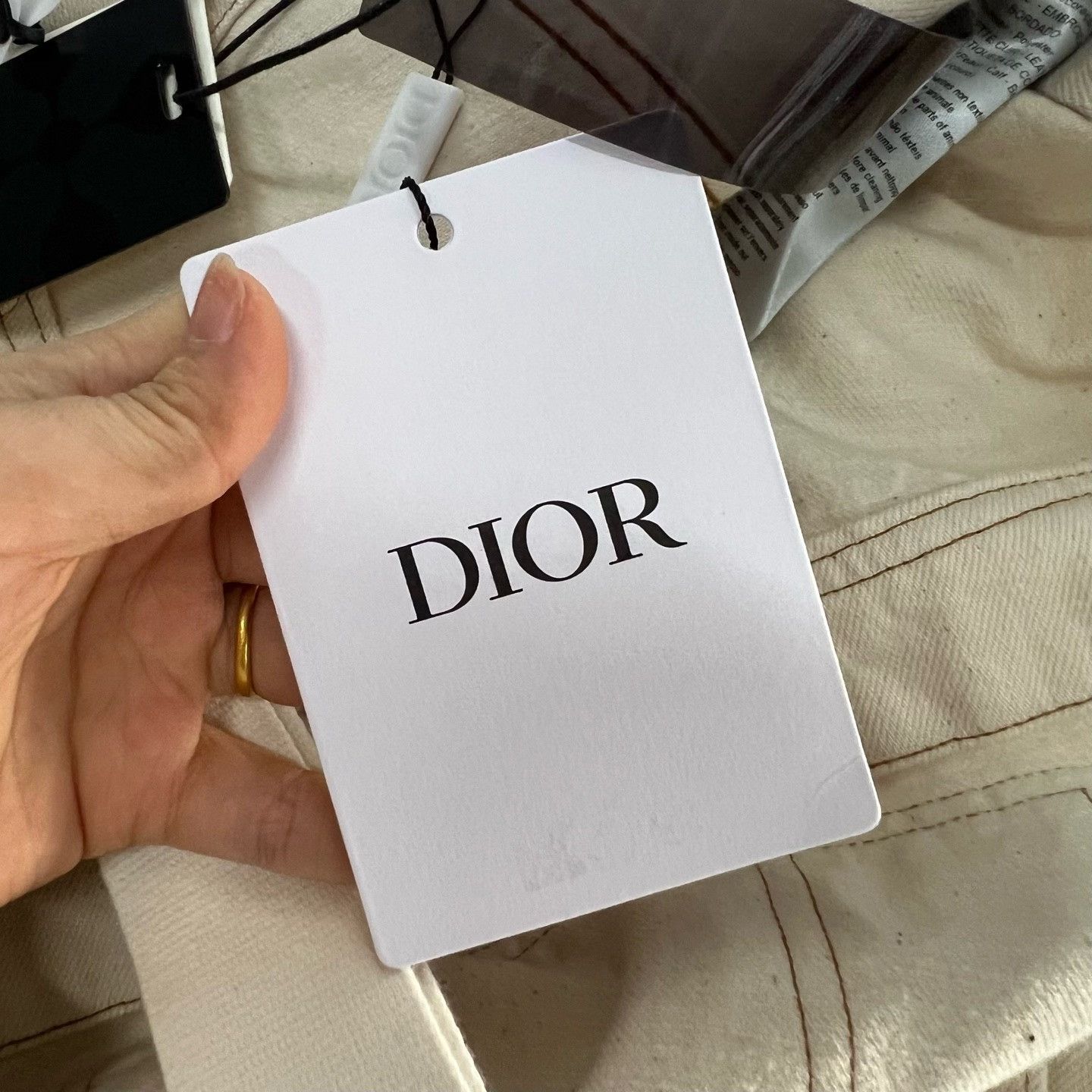 Dior Dior Collab Denim Jeans 28 Men Size US 28 / EU 44 - 8 Thumbnail