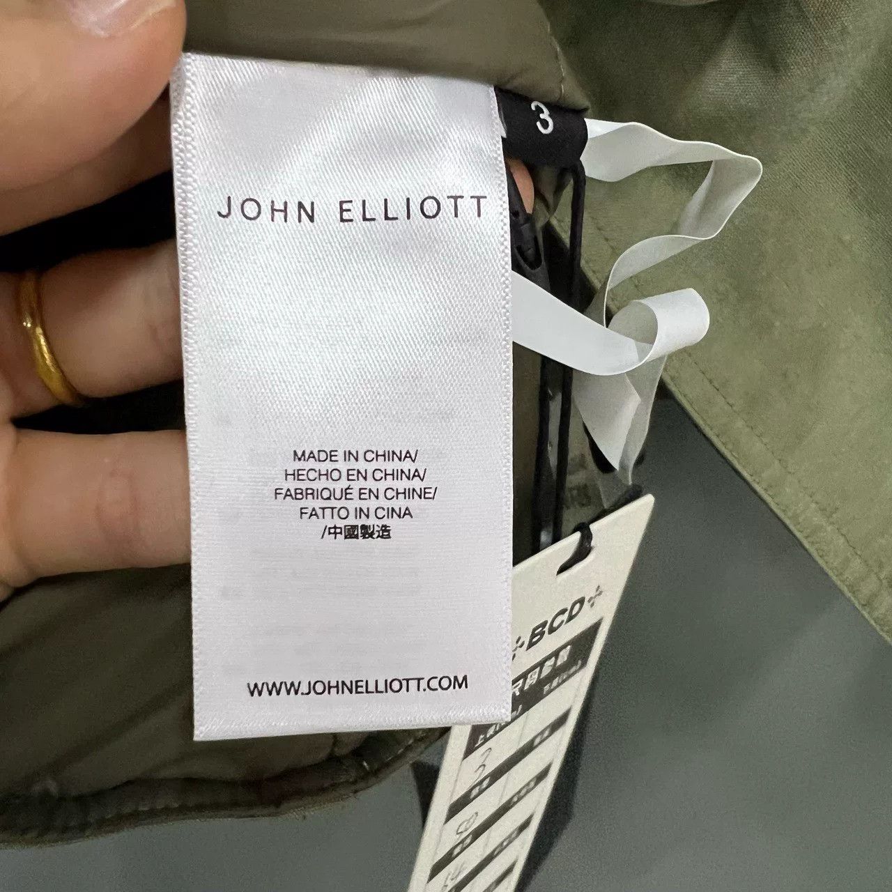 John Elliott John Elliott Green Light Jacket xxs Men Size US XXS / EU 40 - 5 Thumbnail