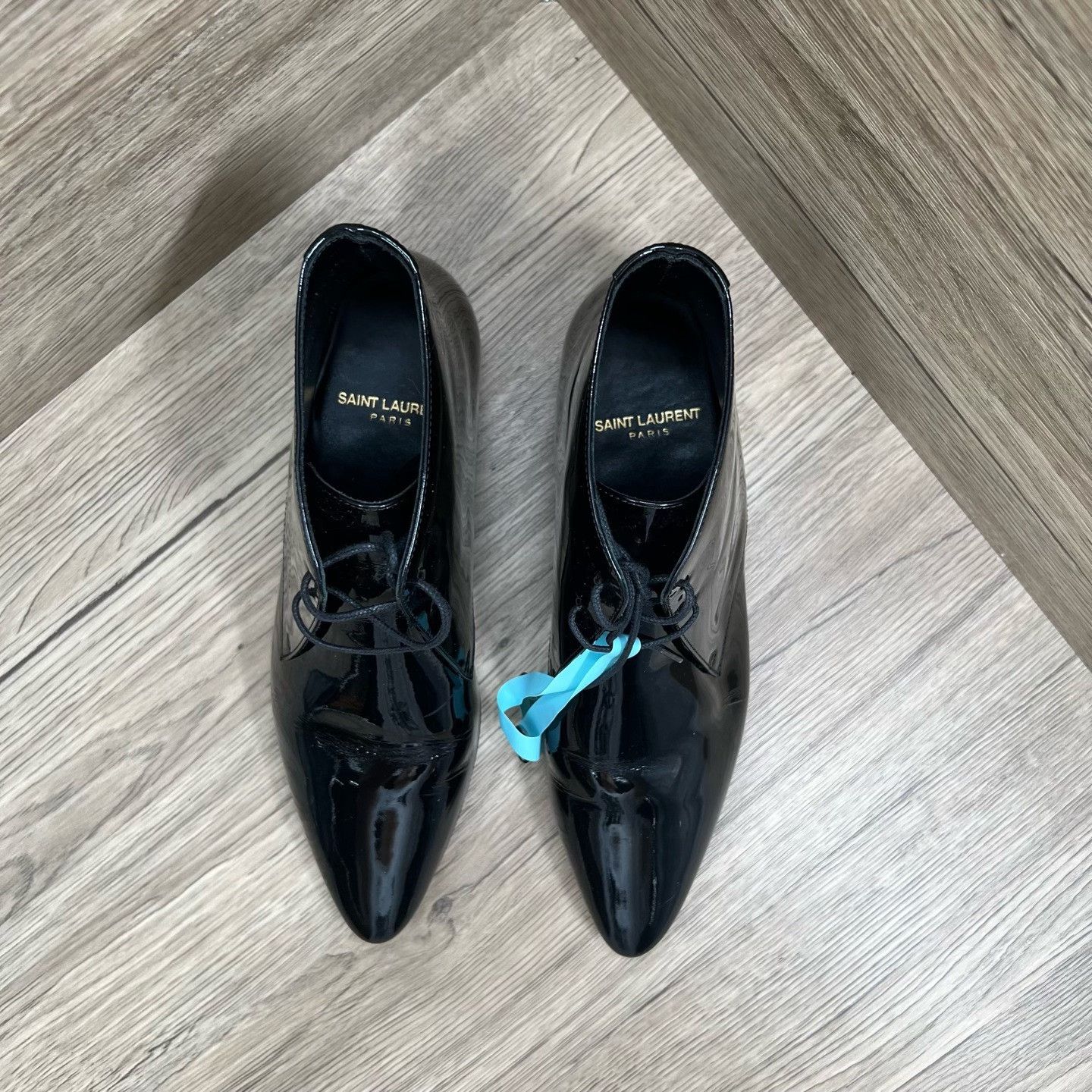 Saint Laurent Paris Saint Laurent Paris Black Boots us_6-5 Women Size US 6.5 / IT 36.5 - 2 Thumbnail