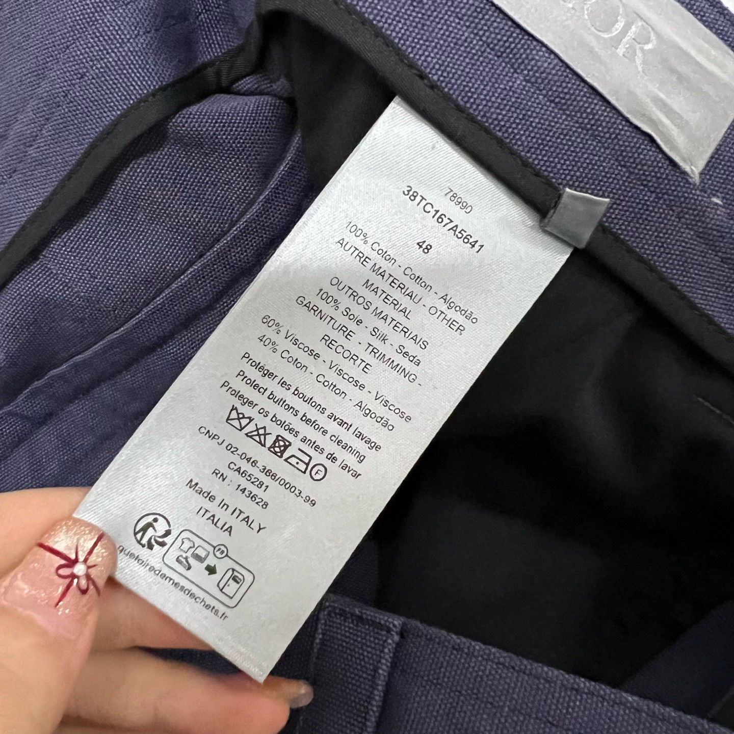 Dior Dior Straight Casual Pants 32 Men Size US 32 / EU 48 - 4 Thumbnail
