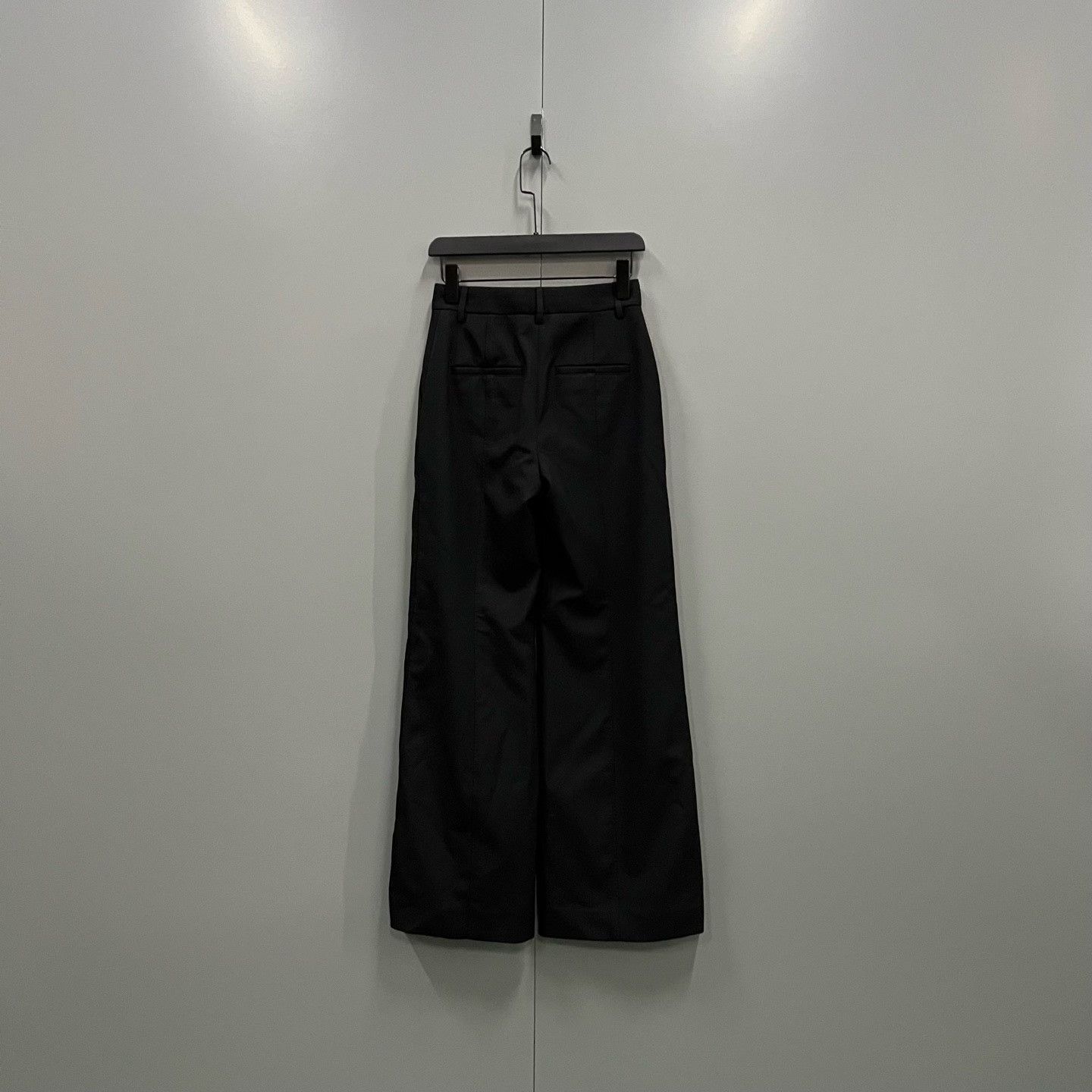 Burberry Burberry Wide-Leg Black Pants 34 Women Size 34" / US 12 / IT 48 - 2 Thumbnail