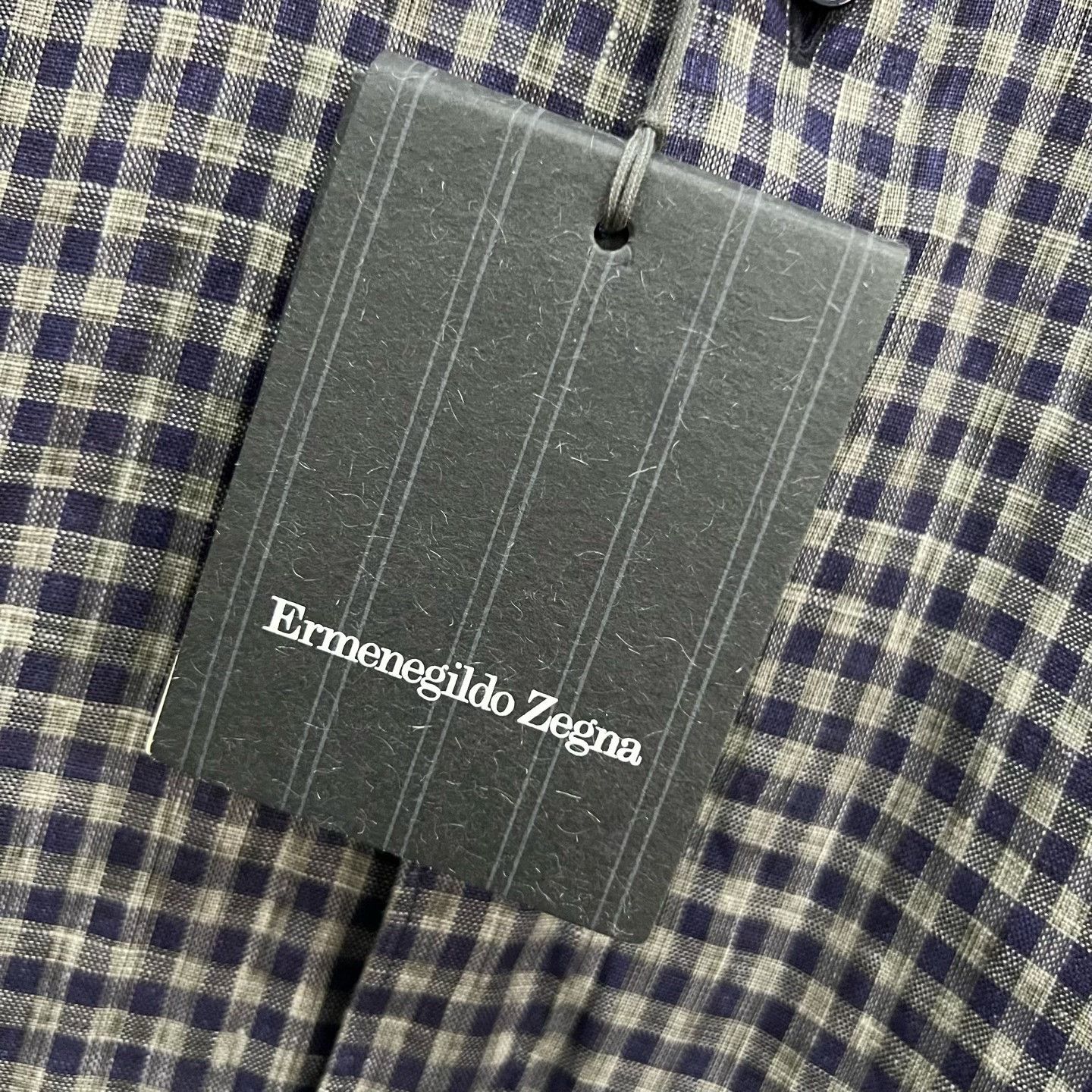 Ermenegildo Zegna Ermenegildo Zegna Plaid Shirt xxs Men Size US XXS / EU 40 - 2 Thumbnail