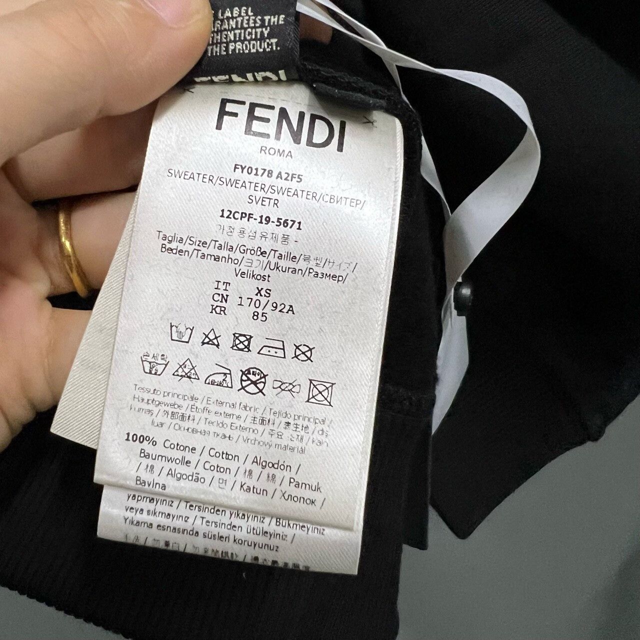 Fendi Fendi Printed Hoodie xs Men Size US XS / EU 42 / 0 - 5 Thumbnail