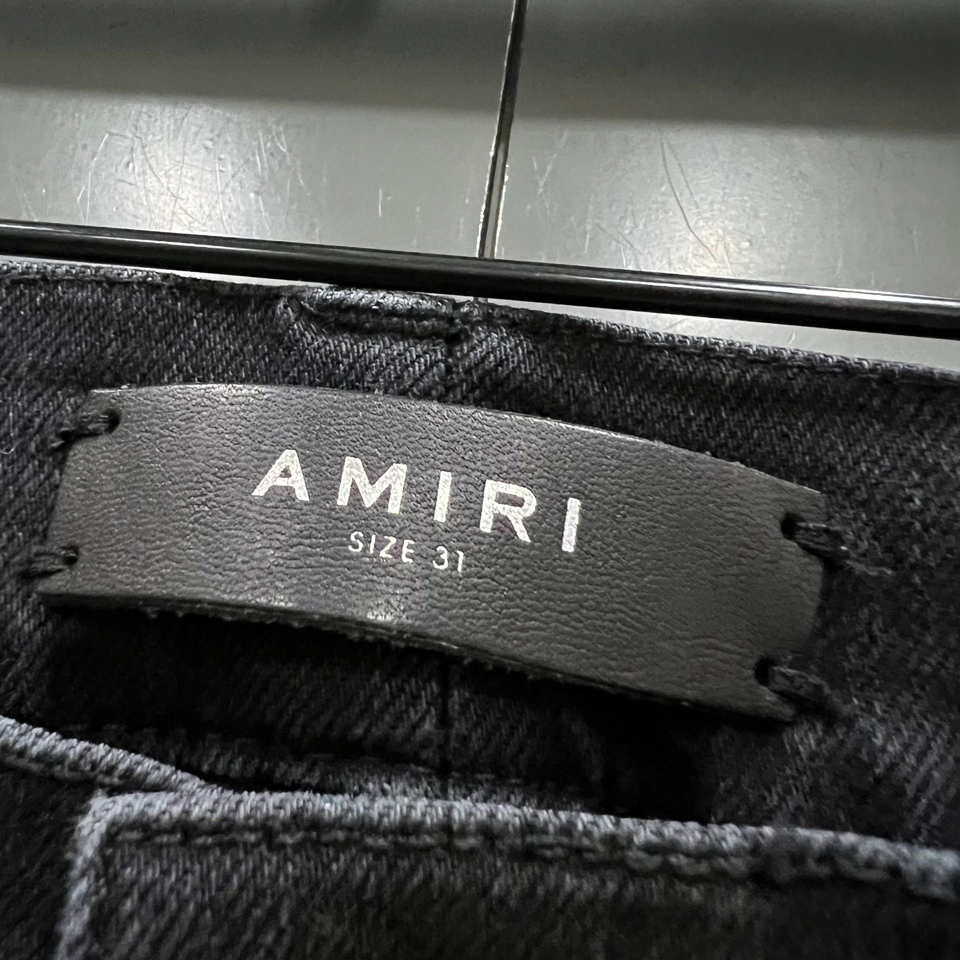 Amiri Amiri Denim Black Denim Jeans 31 Men Size US 31 - 2 Thumbnail