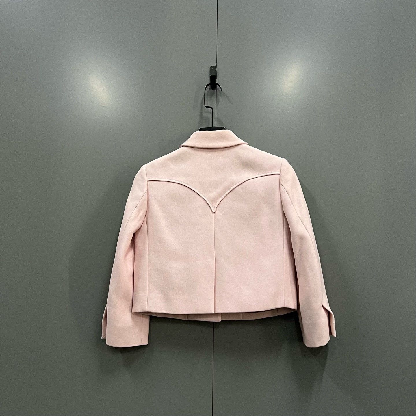 Miu Miu Miu Miu Cropped Pink Jacket it_36 Women Size XS / US 0-2 / IT 36-38 - 2 Thumbnail