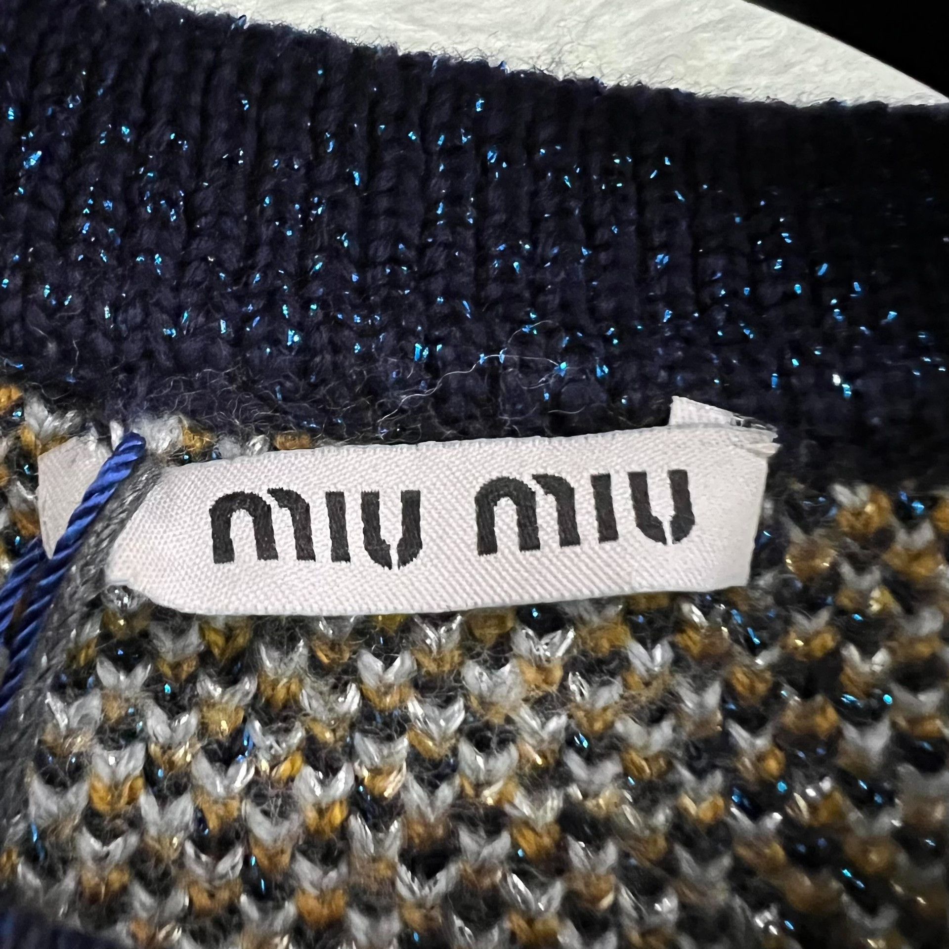 Miu Miu Miu Miu Knit Graphic Sweater it_36 Women Size XS / US 0-2 / IT 36-38 - 5 Thumbnail