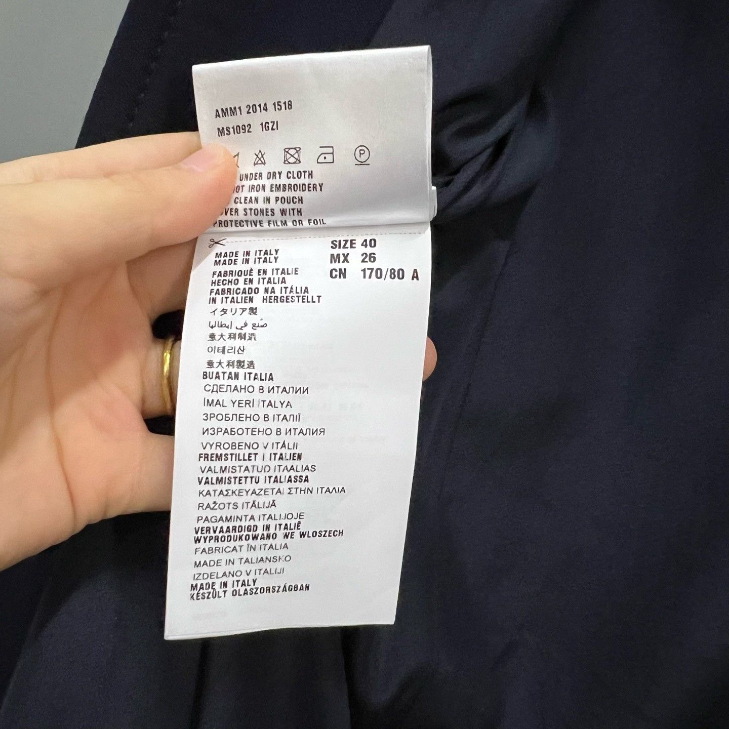 Miu Miu Miu Miu Blue Coat it_40 Women Size S / US 4 / IT 40 - 3 Thumbnail