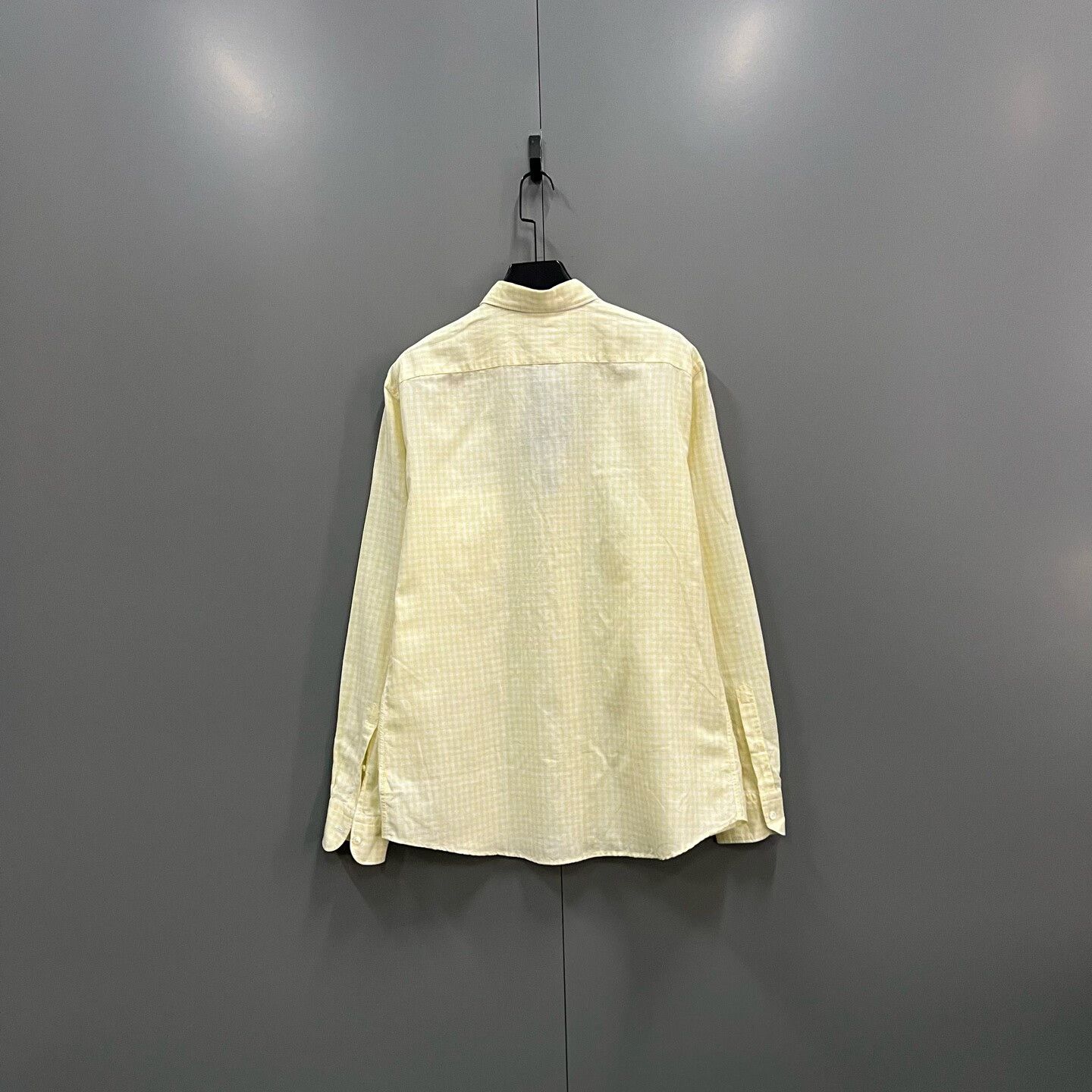 Ermenegildo Zegna Ermenegildo Zegna Plaid Yellow Shirt xl Men Size US XL / EU 56 / 4 - 2 Thumbnail
