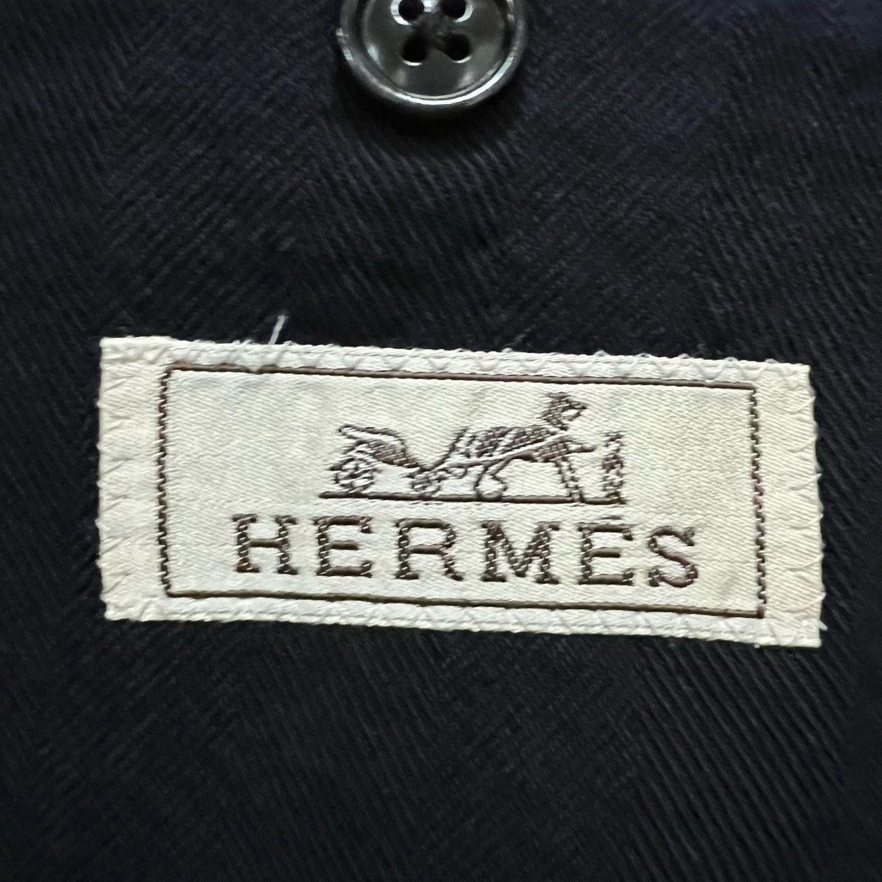 Hermes Hermes Blue Suit 40r Men Size 40R - 3 Thumbnail