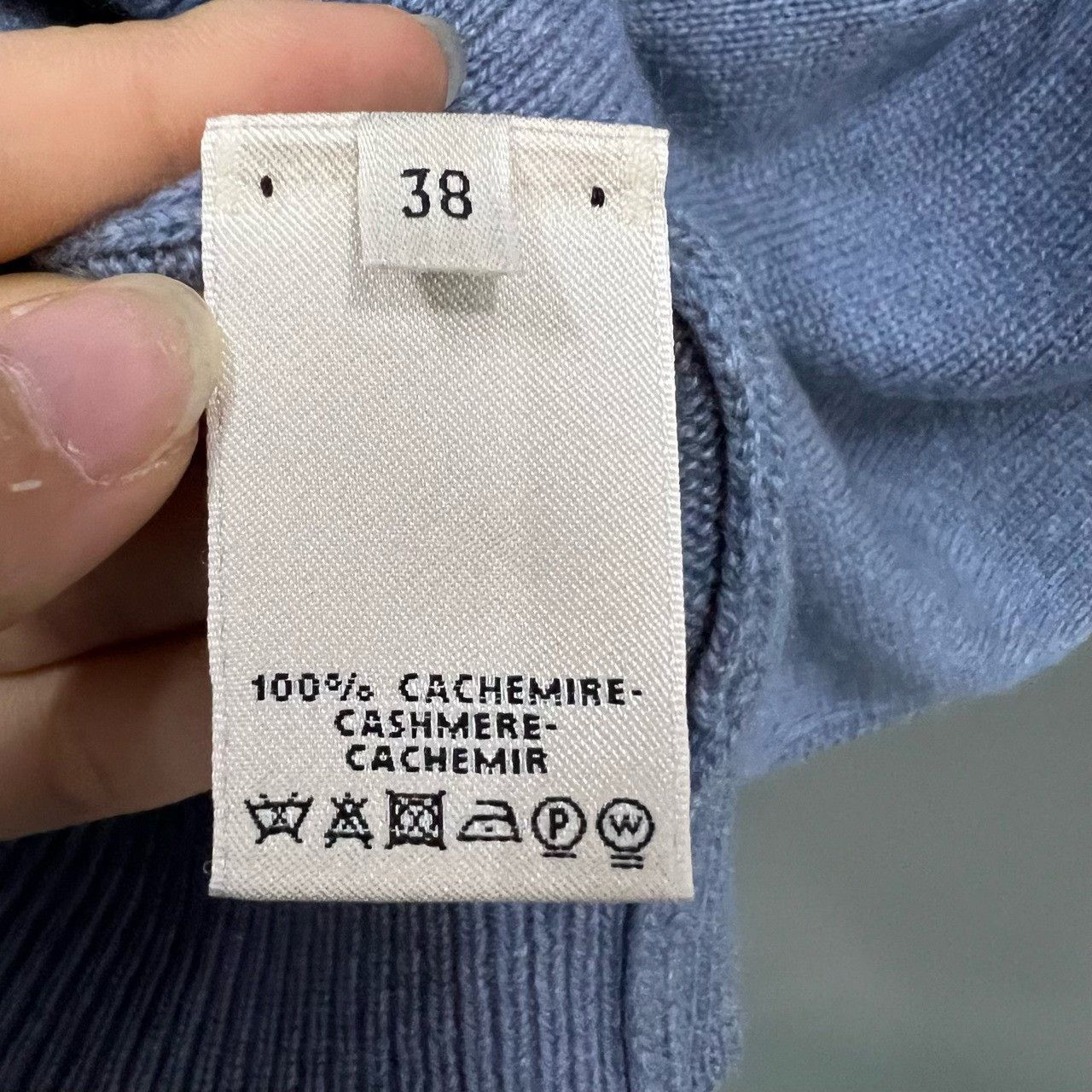 Hermes Hermes Blue Sweater it_38 Women Size XS / US 0-2 / IT 36-38 - 5 Thumbnail