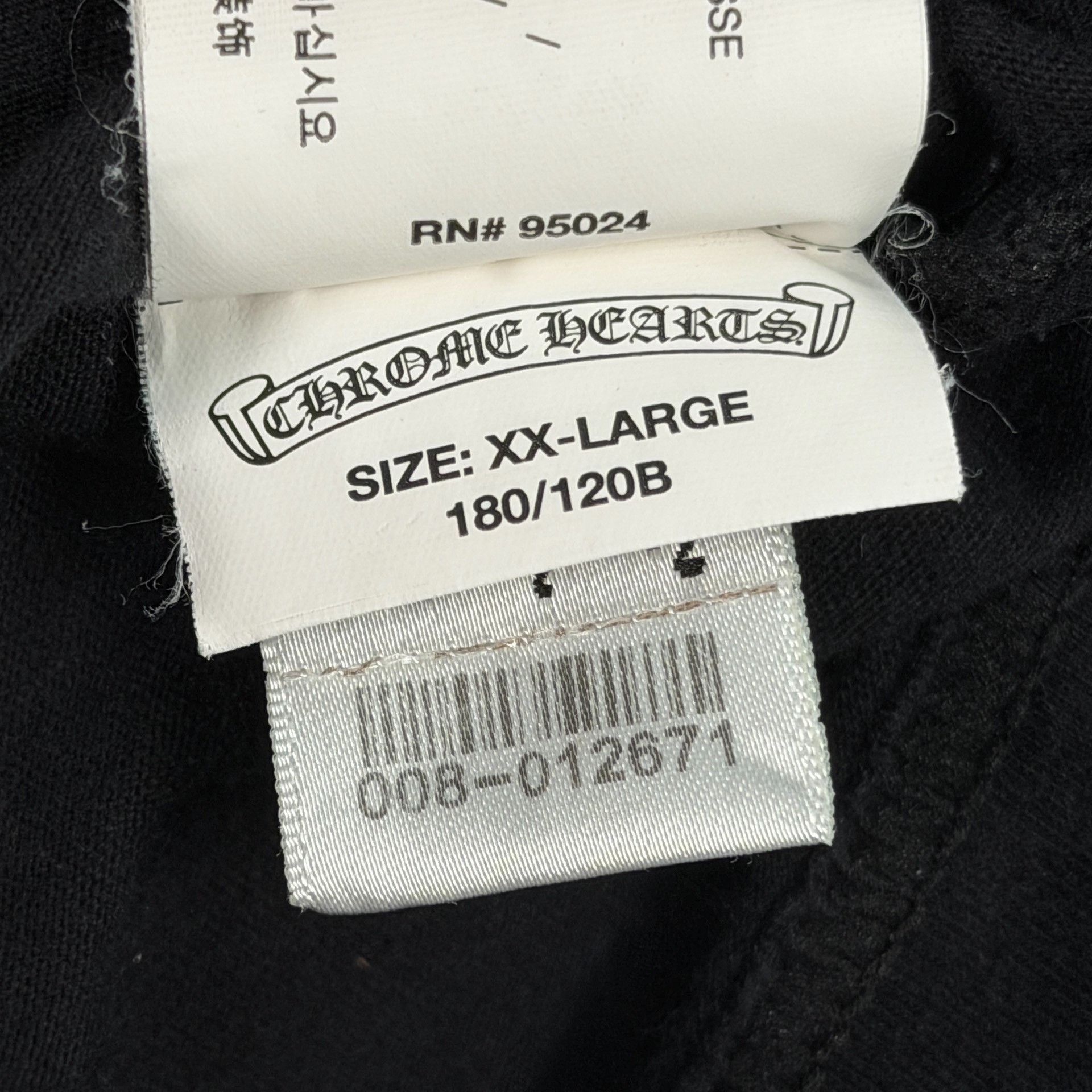 Chrome Hearts Chrome Hearts Phantom Cross Long Sleeve T-Shirt XXL Size US XXL / EU 58 / 5 - 8 Thumbnail