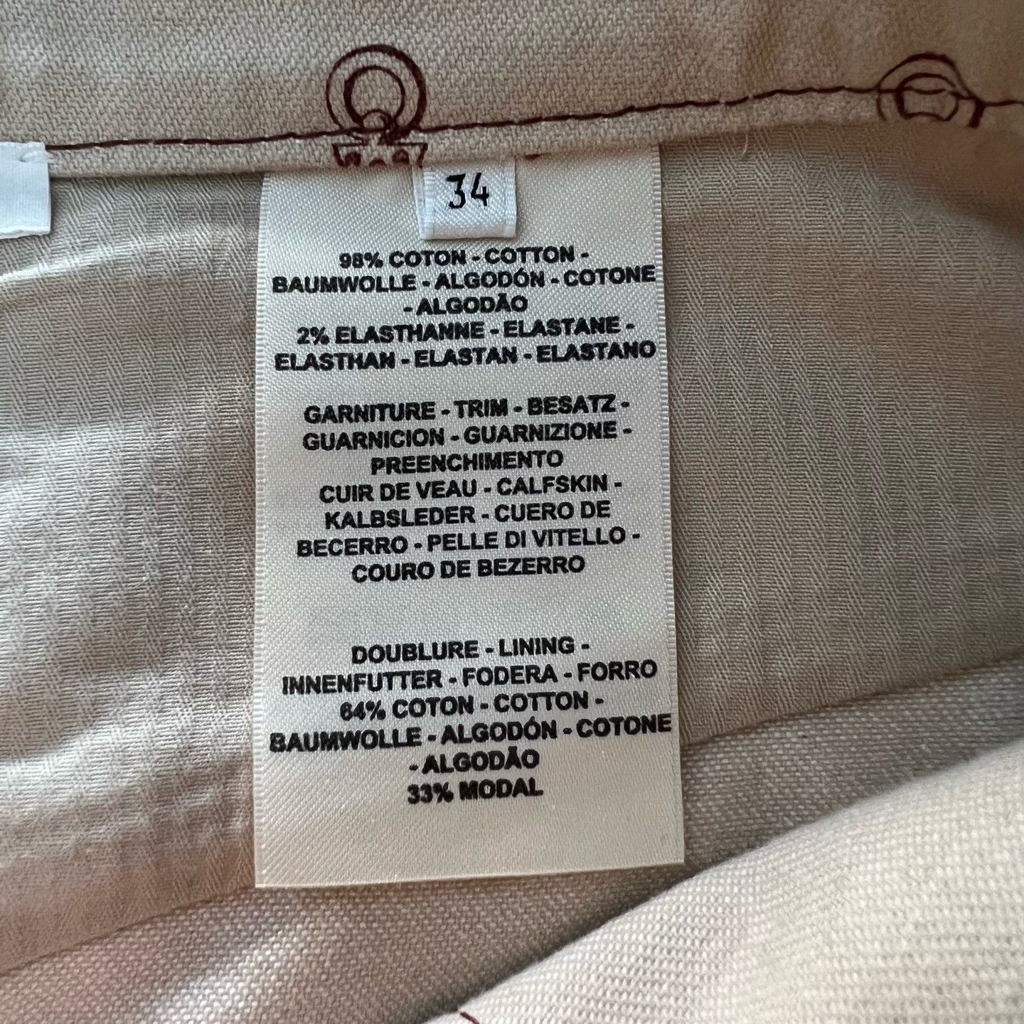Hermes Hermes Skirt 34 Women Size 34" / US 12 / IT 48 - 4 Thumbnail