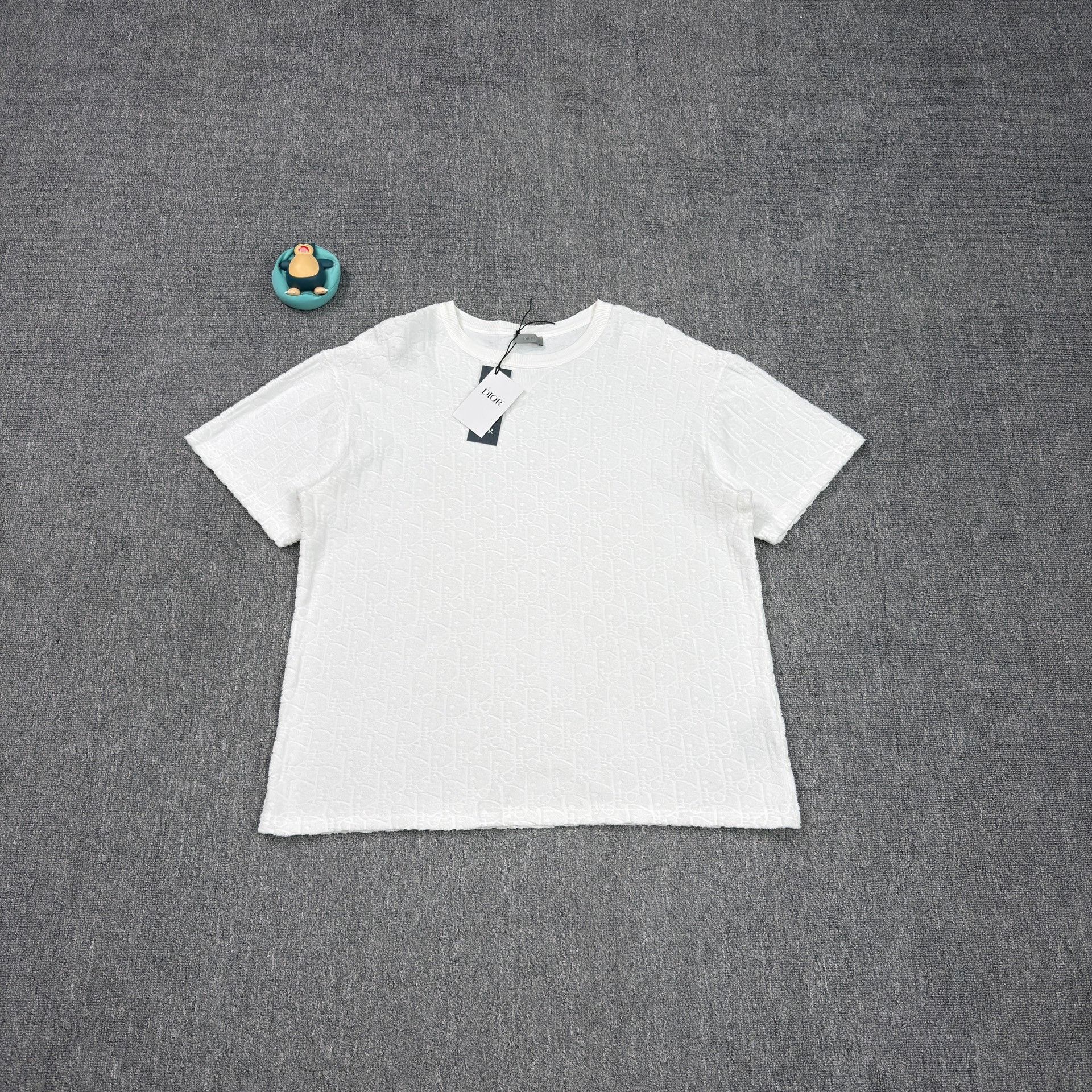 Dior Dior Oblique Terry Cotton T-Shirt XL Size US XL / EU 56 / 4 - 2 Thumbnail
