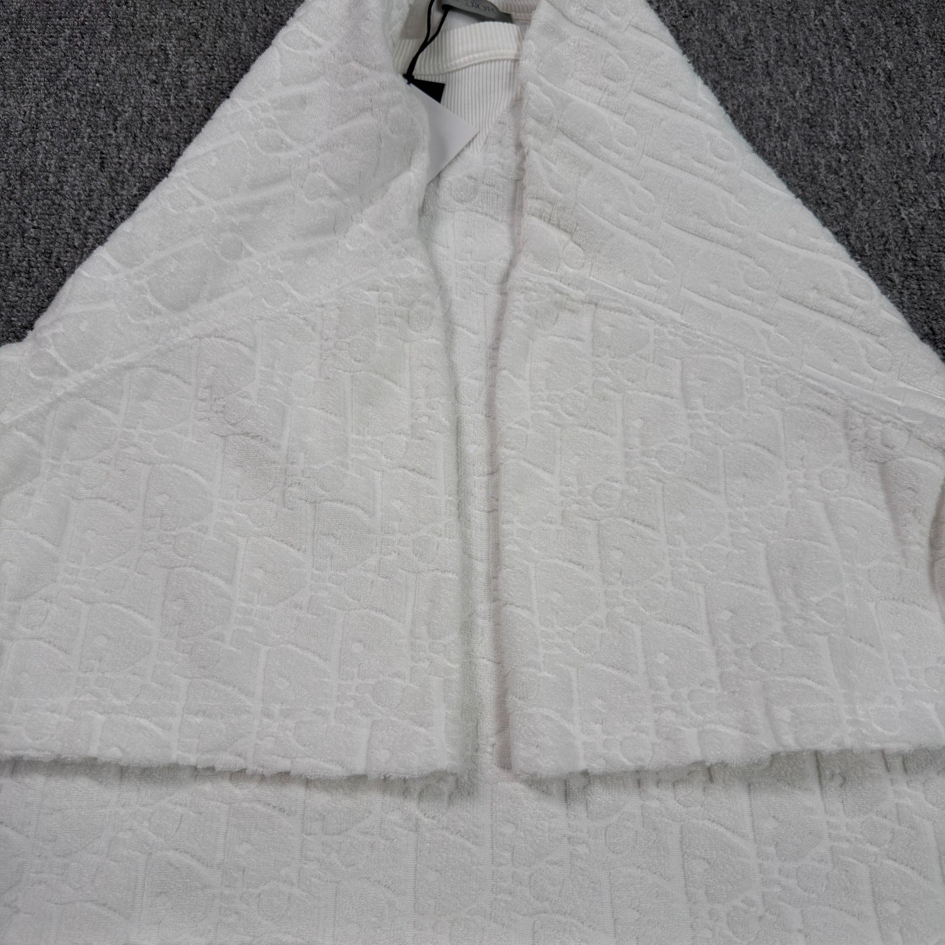 Dior Dior Oblique Terry Cotton T-Shirt XL Size US XL / EU 56 / 4 - 5 Thumbnail