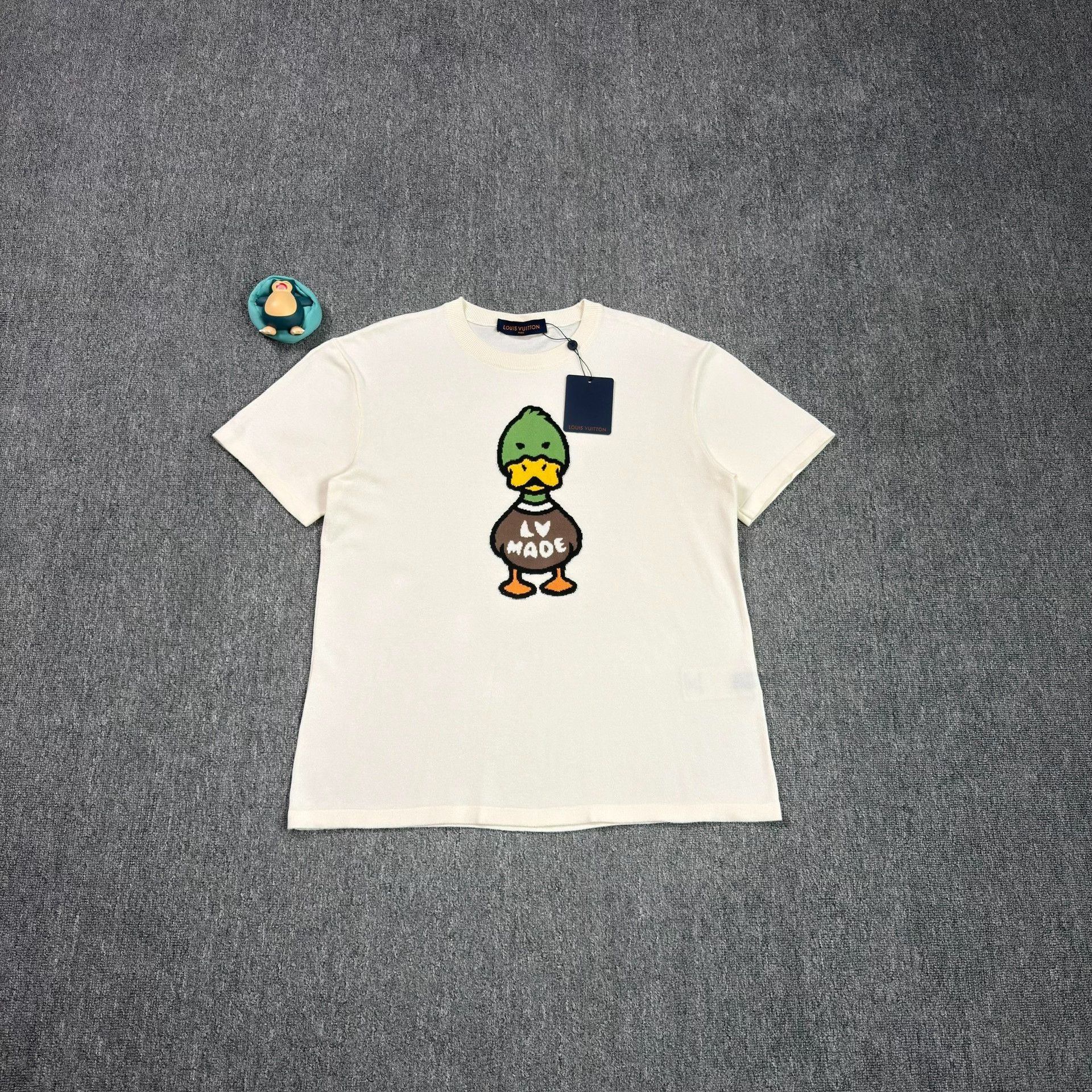 Louis Vuitton Louis Vuitton x Nigo Duck Intarsia Knit T-Shirt S Size US S / EU 44-46 / 1 - 2 Thumbnail