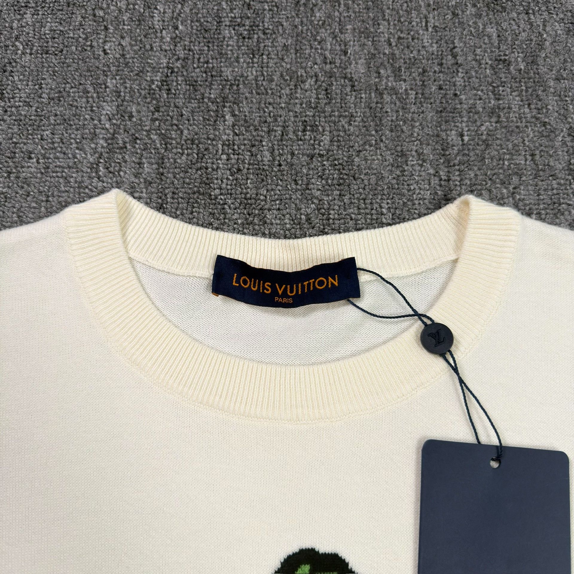 Louis Vuitton Louis Vuitton x Nigo Duck Intarsia Knit T-Shirt S Size US S / EU 44-46 / 1 - 4 Thumbnail