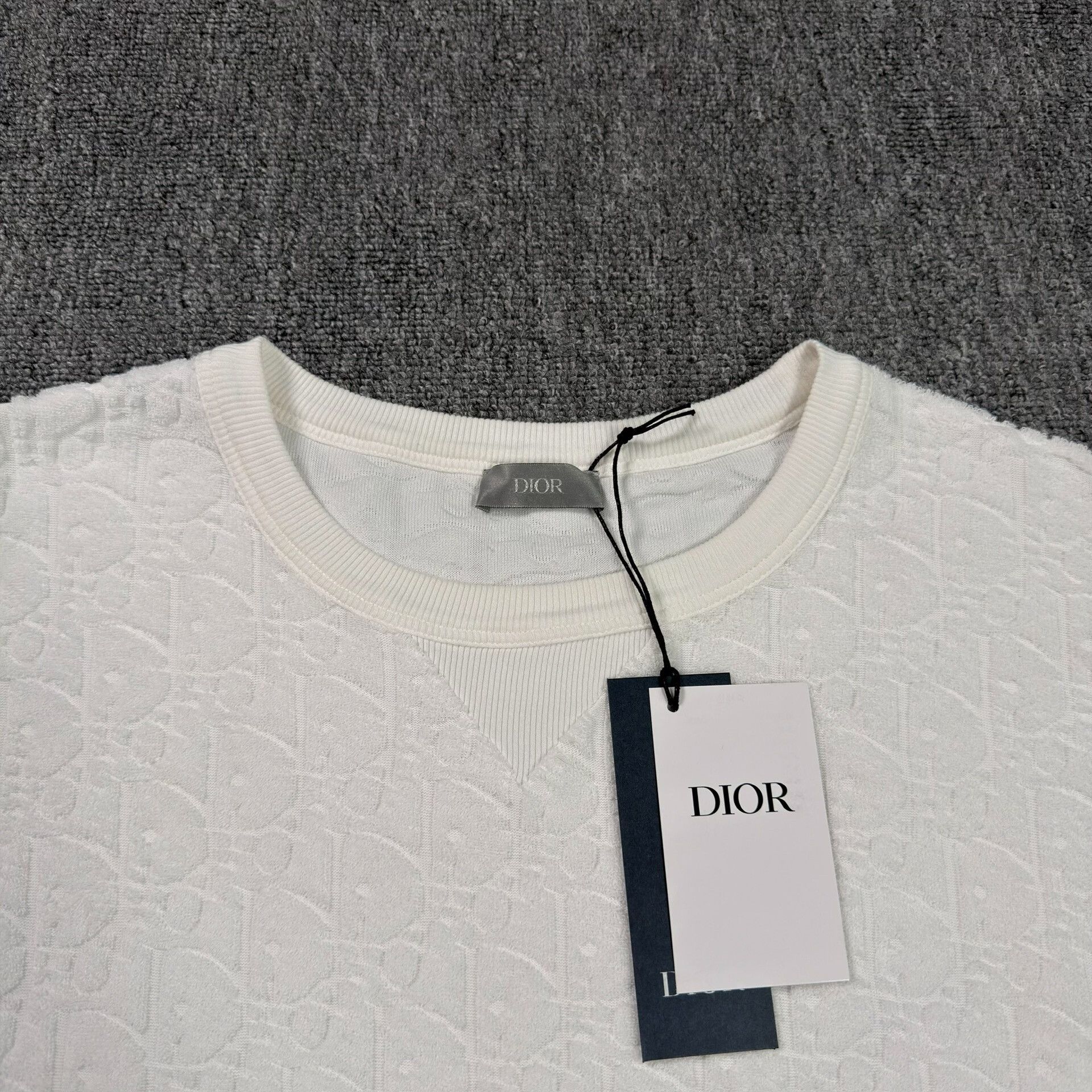 Dior Dior Monogram Towel Jacquard T-Shirt XXL Size US XXL / EU 58 / 5 - 4 Thumbnail