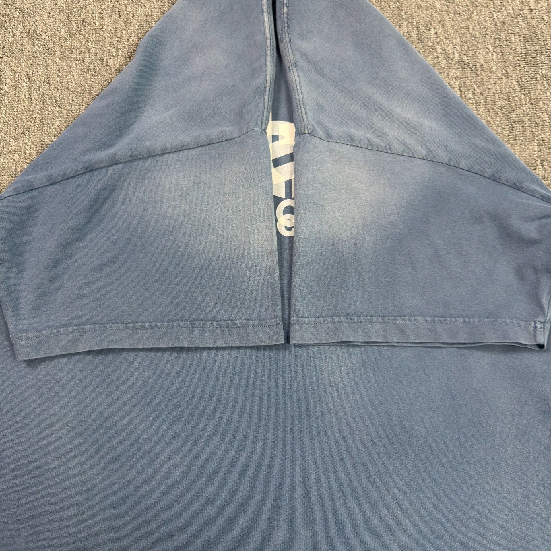 Balenciaga Balenciaga Overlapping Logo Blue T-Shirt Size 1 Size US S / EU 44-46 / 1 - 5 Thumbnail