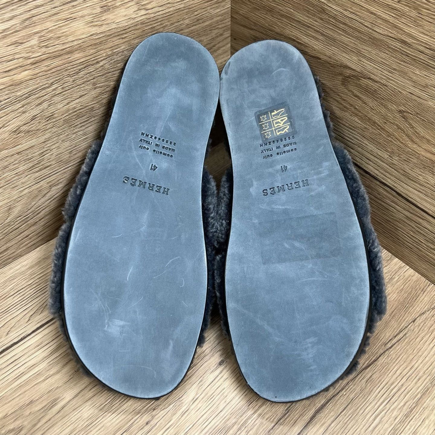 Hermes Hermes Gray Sandals us_10 Women Size US 10 / IT 40 - 6 Thumbnail