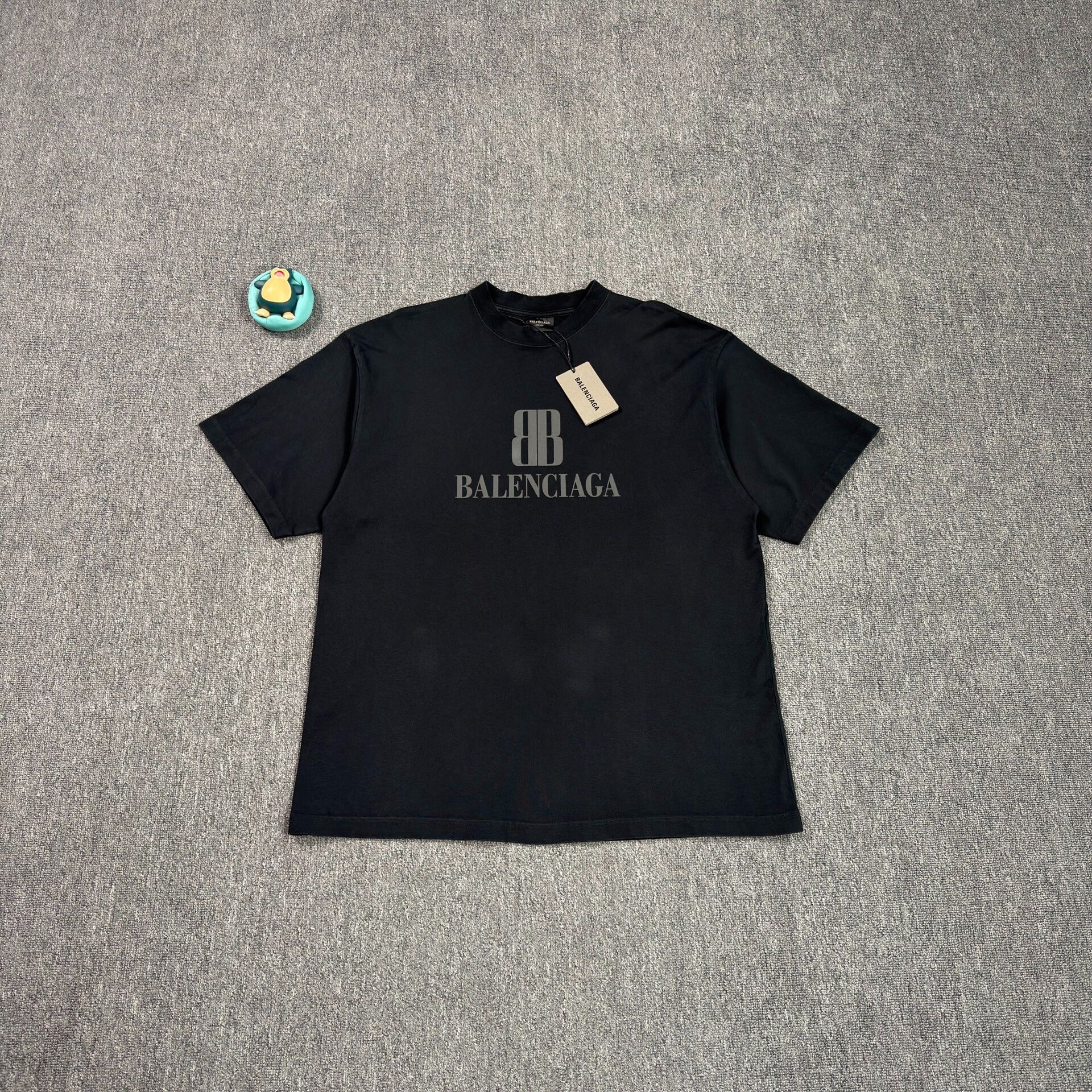 Balenciaga Balenciaga Double B Logo T-Shirt L Size US L / EU 52-54 / 3 - 2 Thumbnail