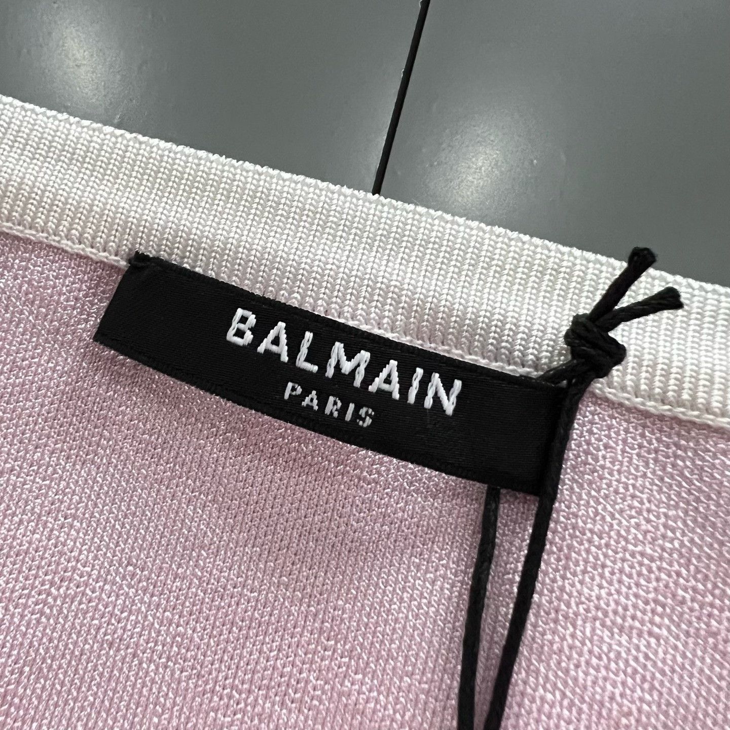 Balmain Balmain Knit Pink Tank Top it_38 Women Size XS / US 0-2 / IT 36-38 - 2 Thumbnail