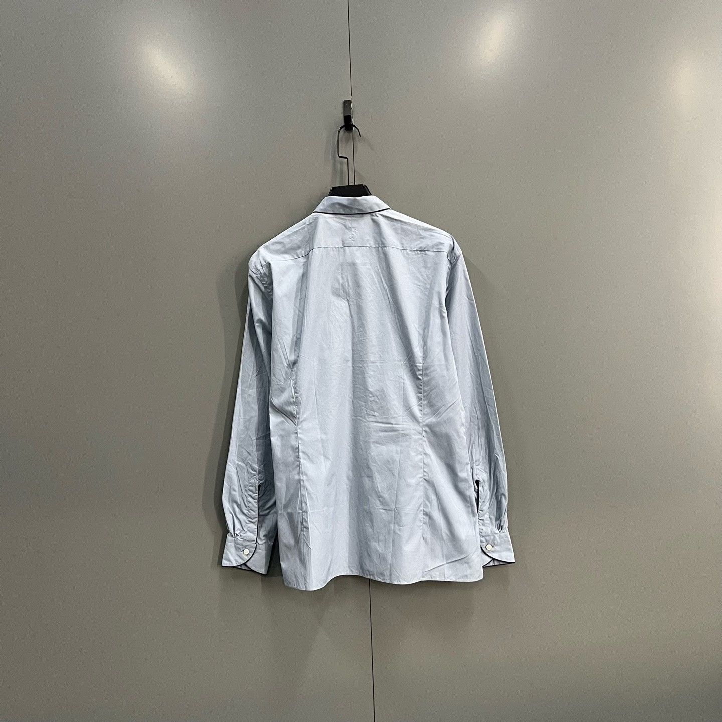 Ermenegildo Zegna Ermenegildo Zegna Blue Shirt xxs Men Size US XXS / EU 40 - 2 Thumbnail