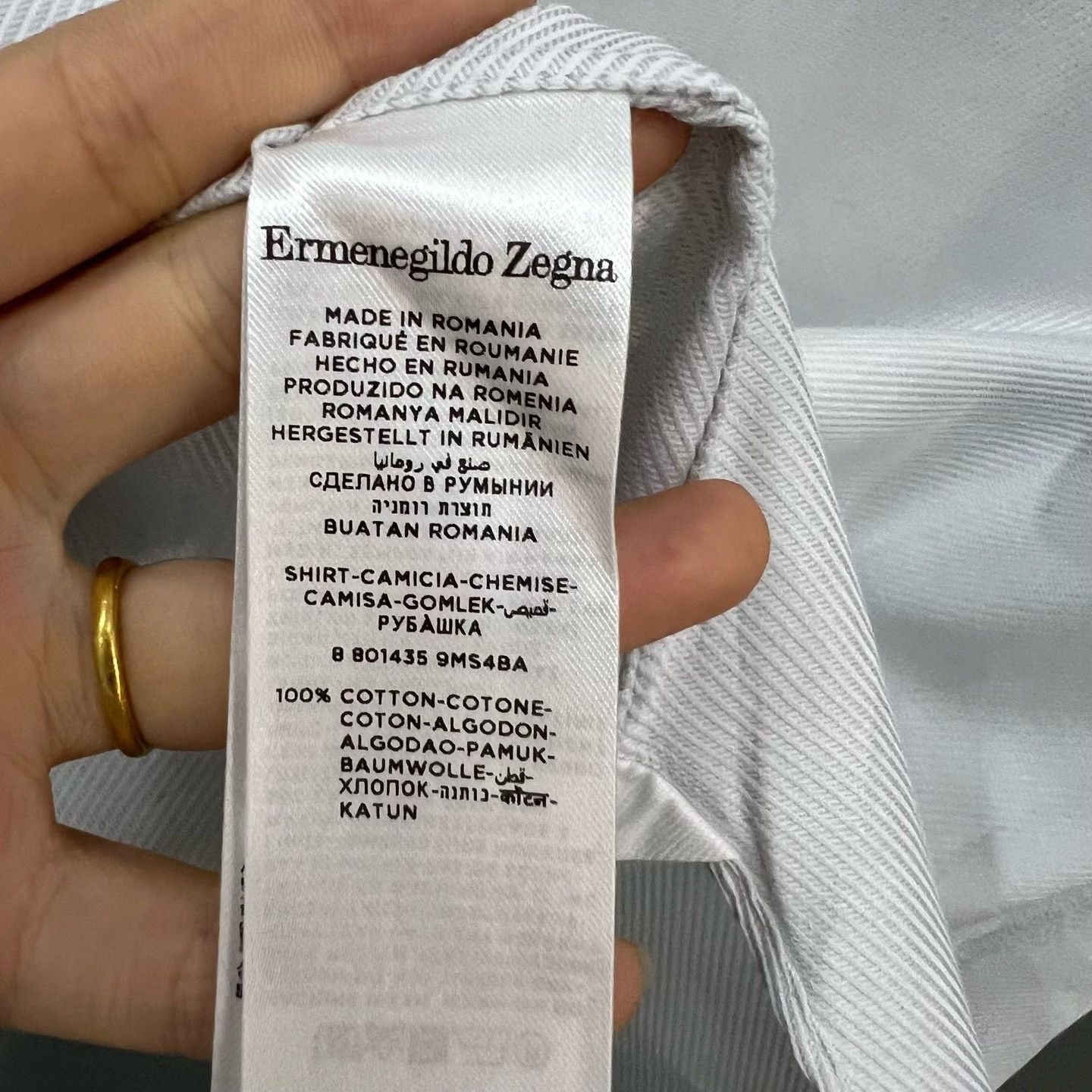Ermenegildo Zegna Ermenegildo Zegna Striped Shirt xs Men Size US XS / EU 42 / 0 - 5 Thumbnail