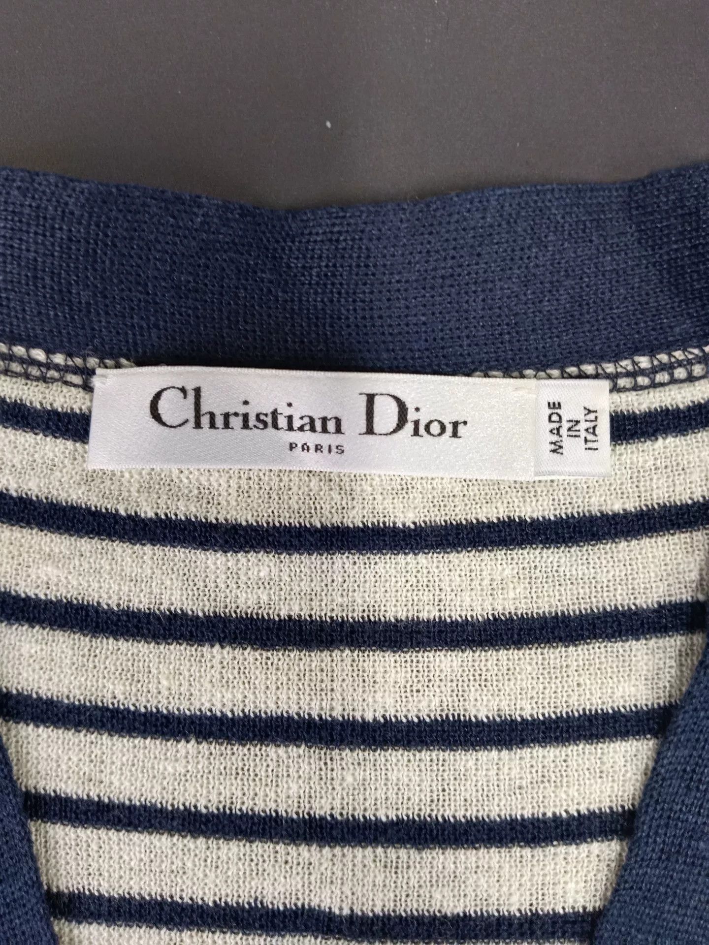 Dior Dior Striped Star Logo Knit Cardigan FR 34 Size XS / US 0-2 / IT 36-38 - 3 Thumbnail