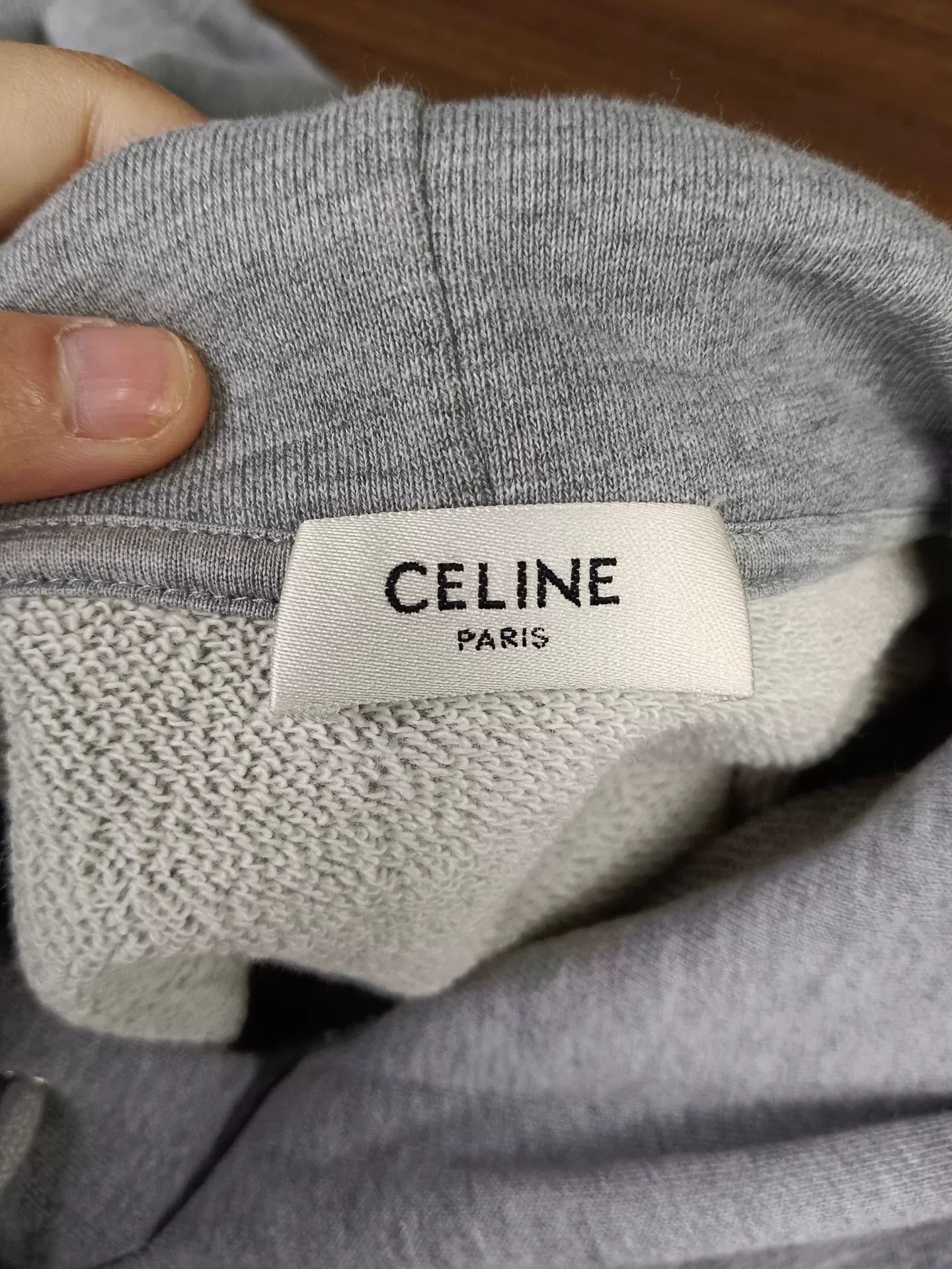 Celine Celine 16 Paris Logo Hoodie XS Size US XS / EU 42 / 0 - 4 Thumbnail