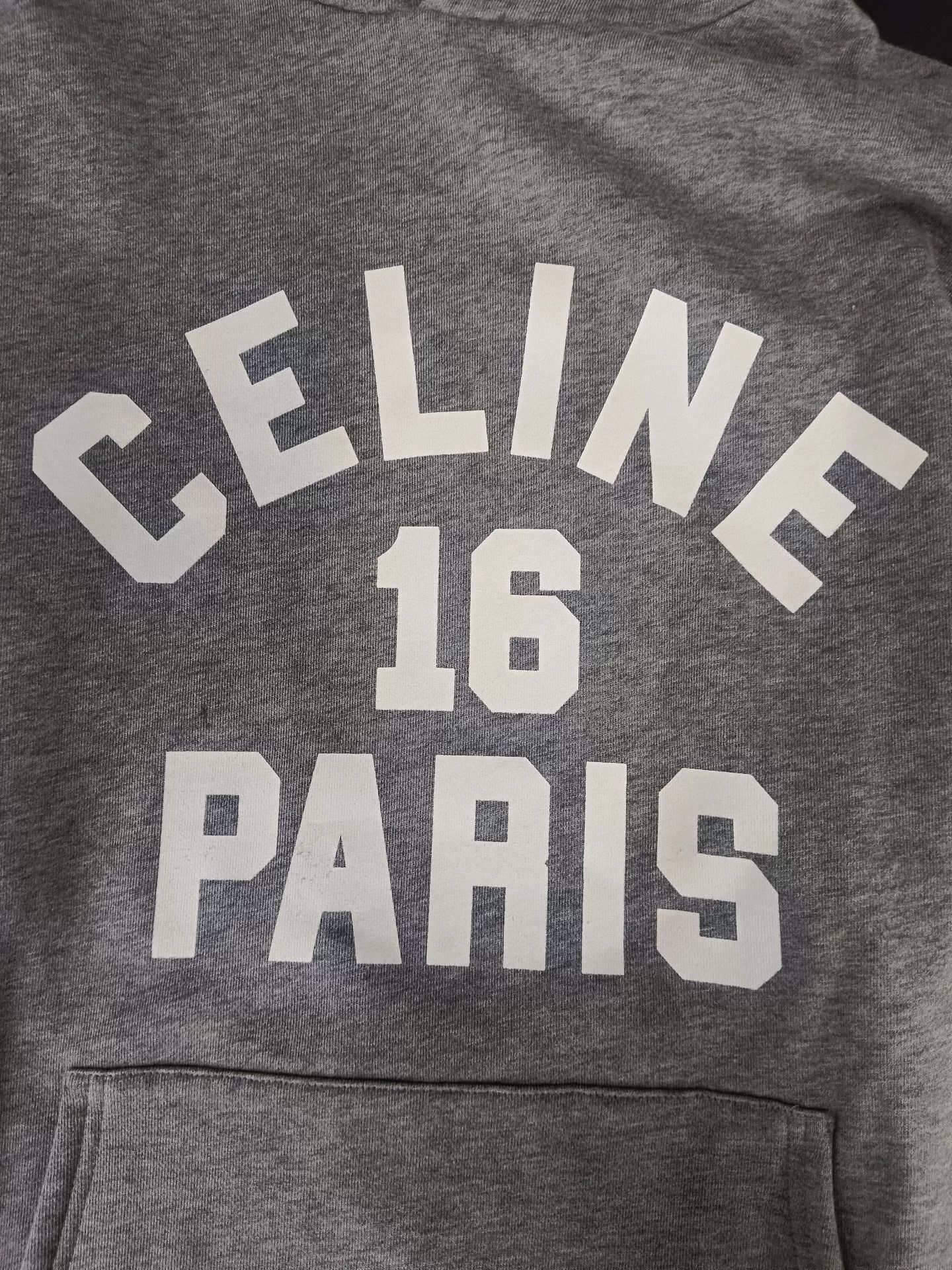 Celine Celine 16 Paris Logo Hoodie XS Size US XS / EU 42 / 0 - 3 Thumbnail