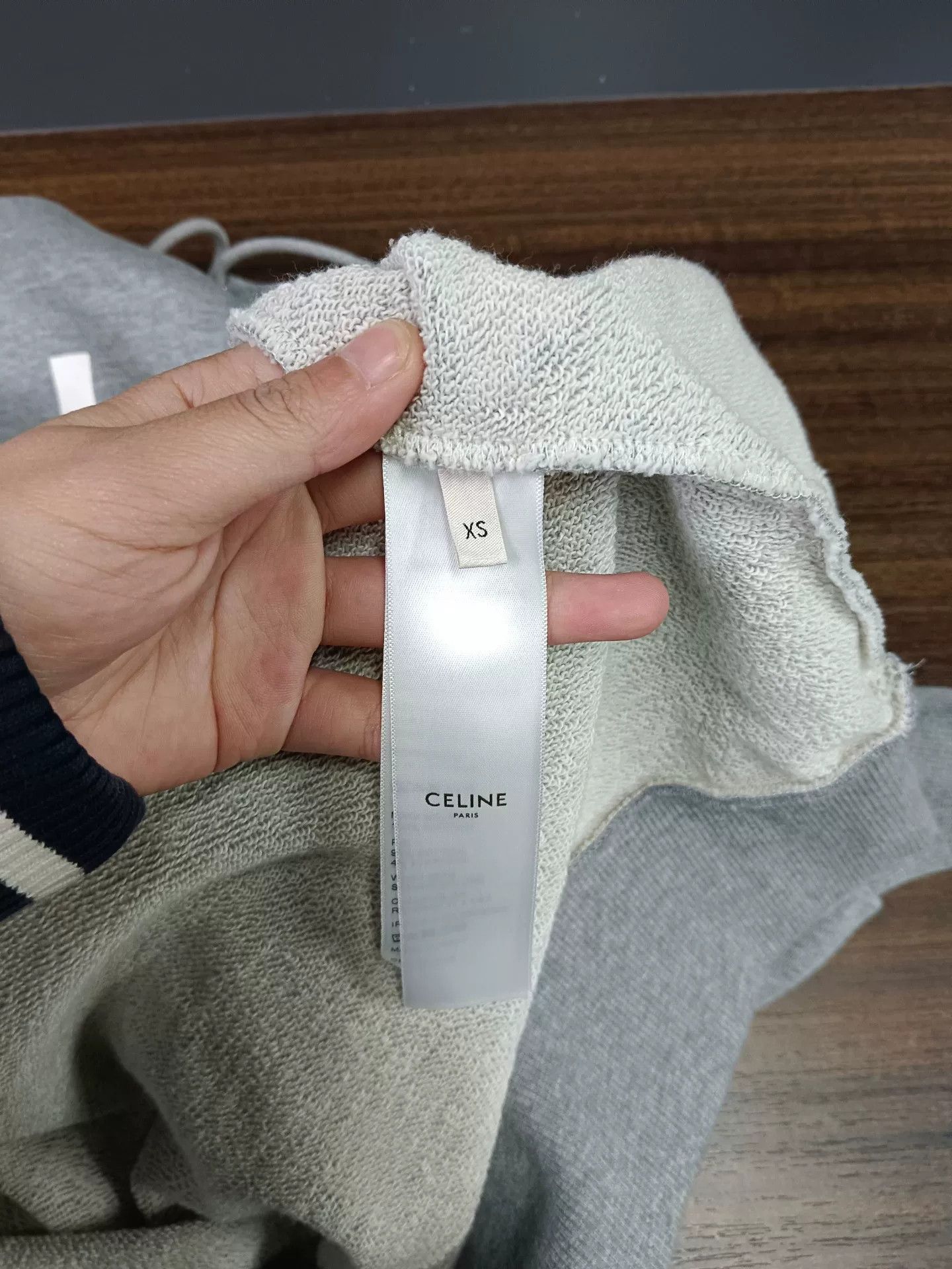 Celine Celine 16 Paris Logo Hoodie XS Size US XS / EU 42 / 0 - 5 Thumbnail