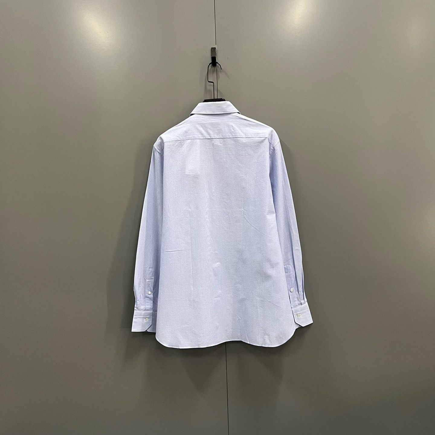 Ermenegildo Zegna Ermenegildo Zegna Striped Blue Shirt s Men Size US S / EU 44-46 / 1 - 2 Thumbnail